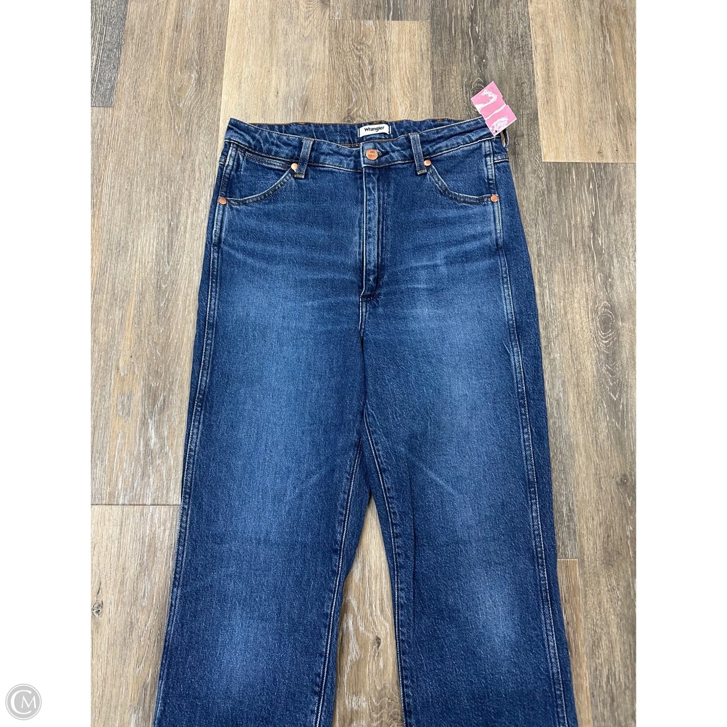 Jeans Boot Cut By Wrangler In Blue Denim, Size: 6
