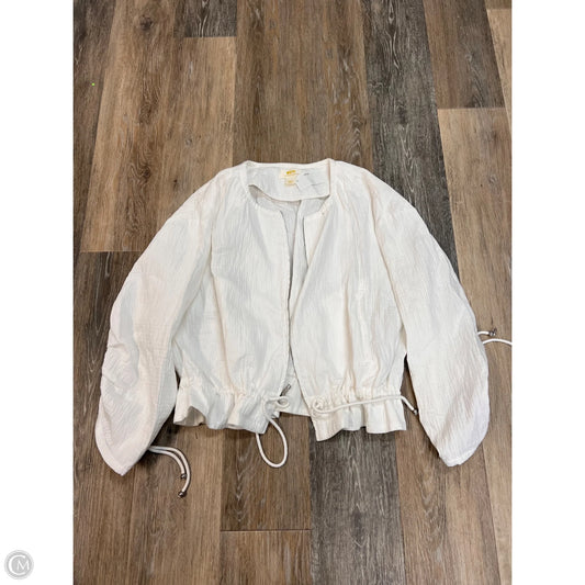 Jacket Other By Maeve In White, Size: S