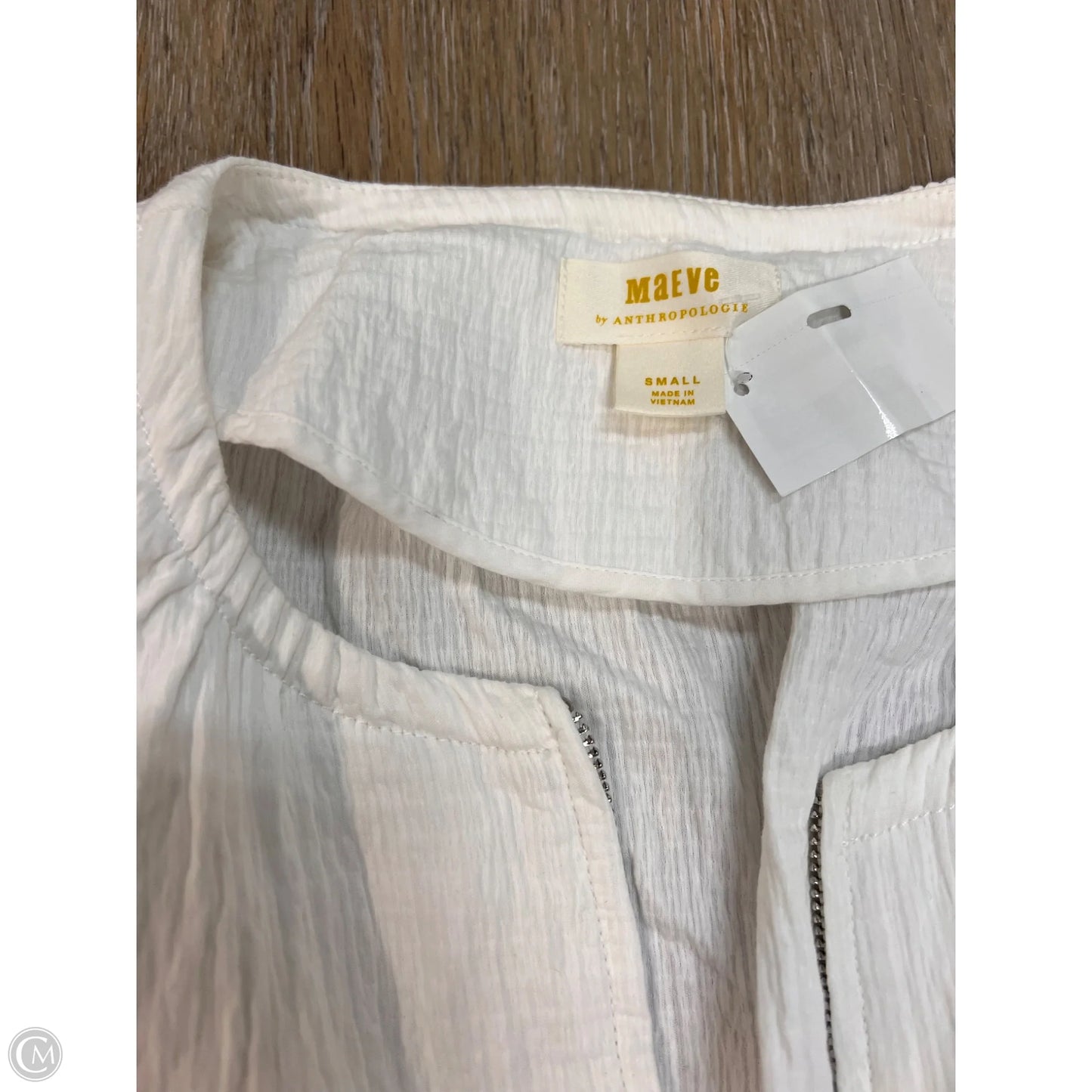 Jacket Other By Maeve In White, Size: S