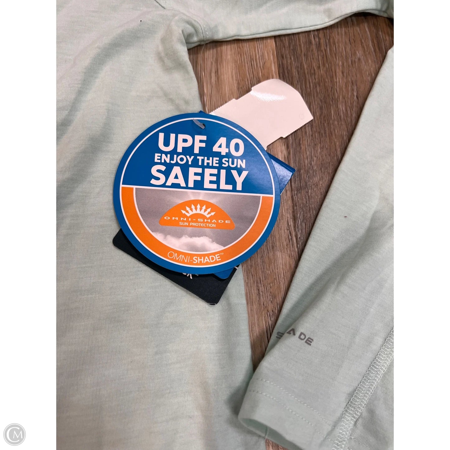 Athletic Top Long Sleeve Hoodie By Columbia In Blue, Size: S