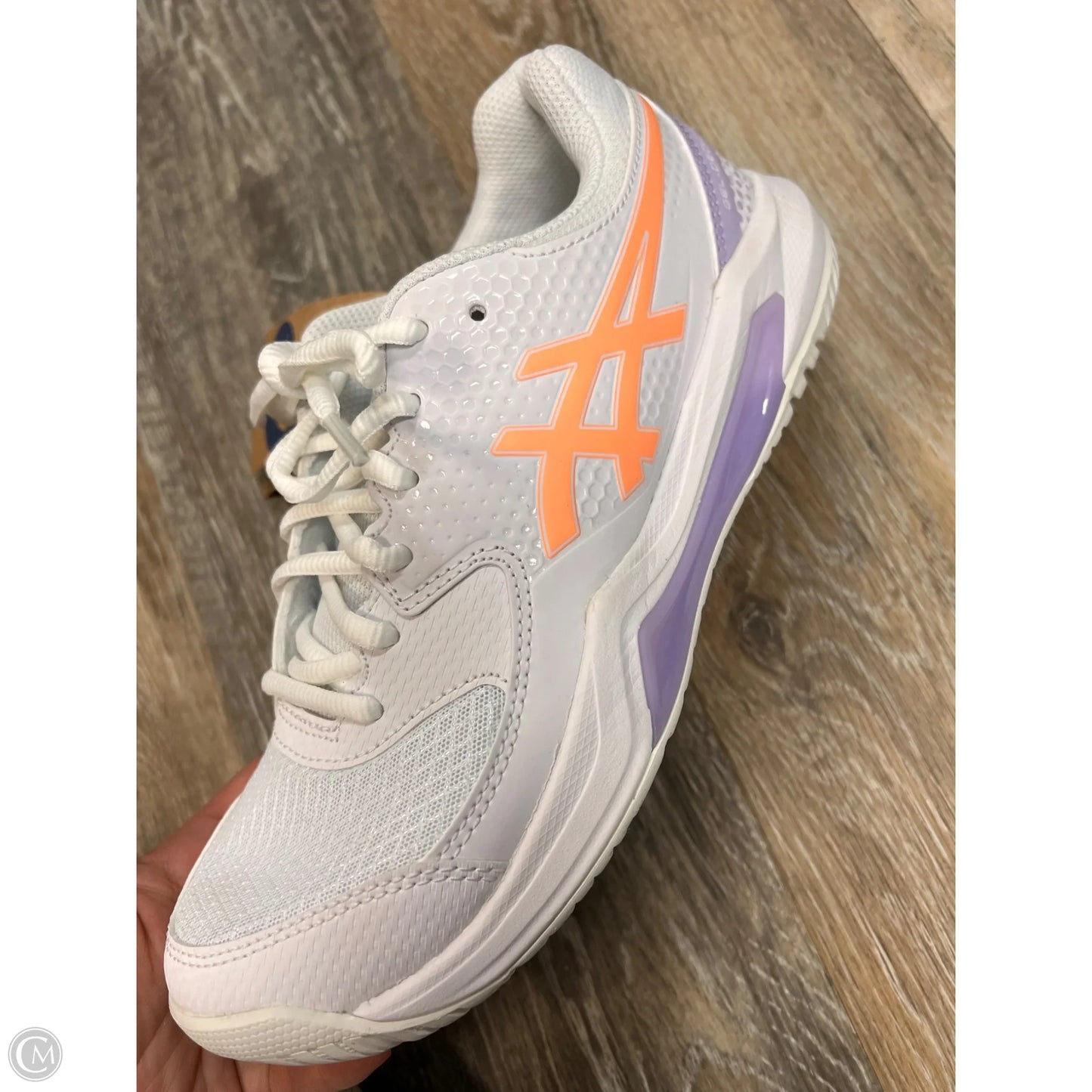 Shoes Athletic By Asics In White, Size: 7