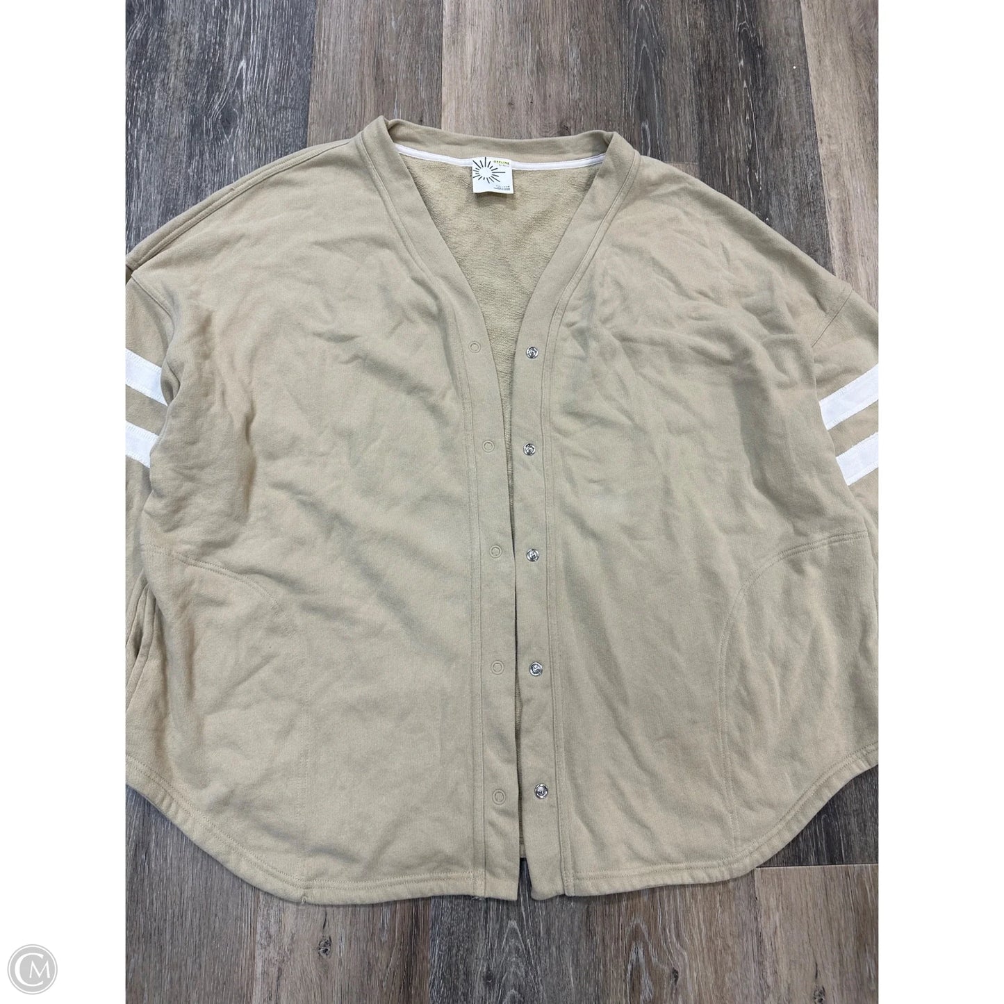 Sweater Cardigan By Aerie In Tan, Size: Xxl