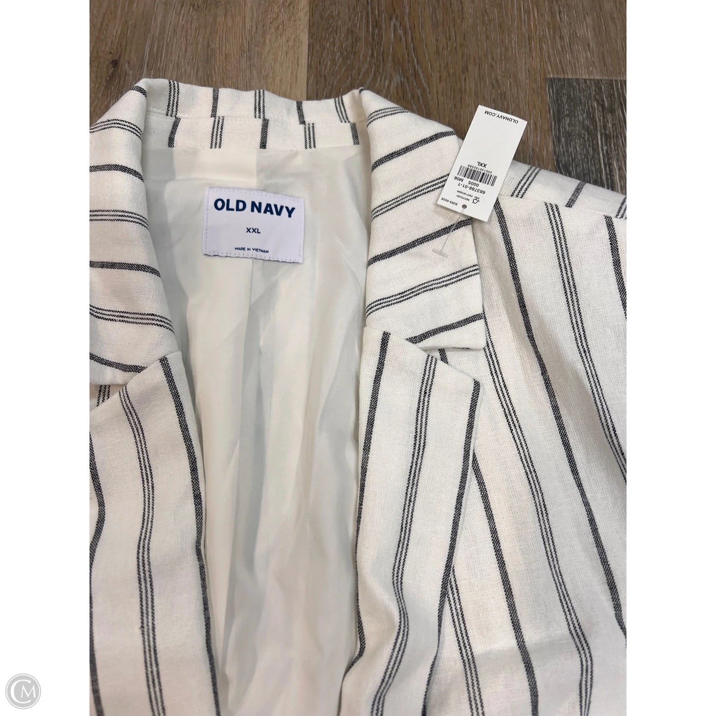 Blazer By Old Navy In Striped Pattern, Size: Xxl