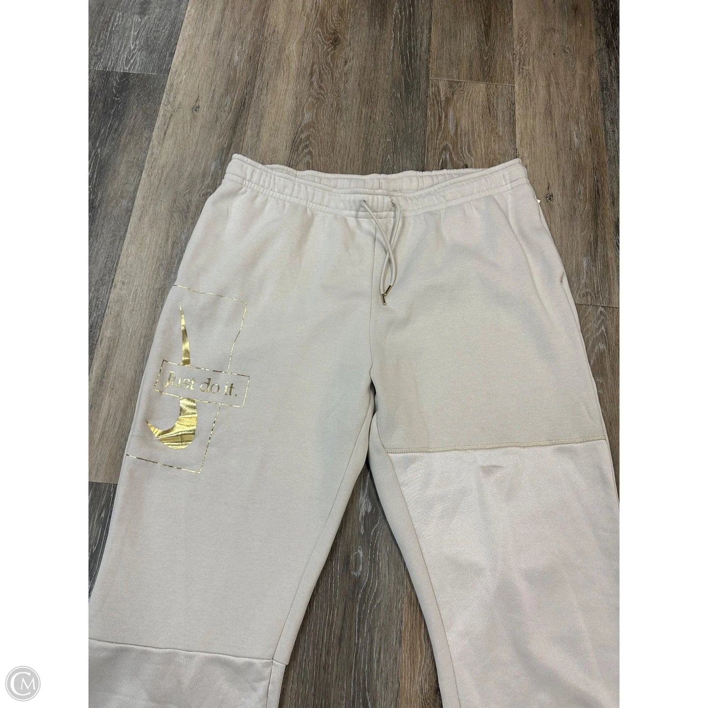 Athletic Pants By Nike Apparel In White, Size: 1x