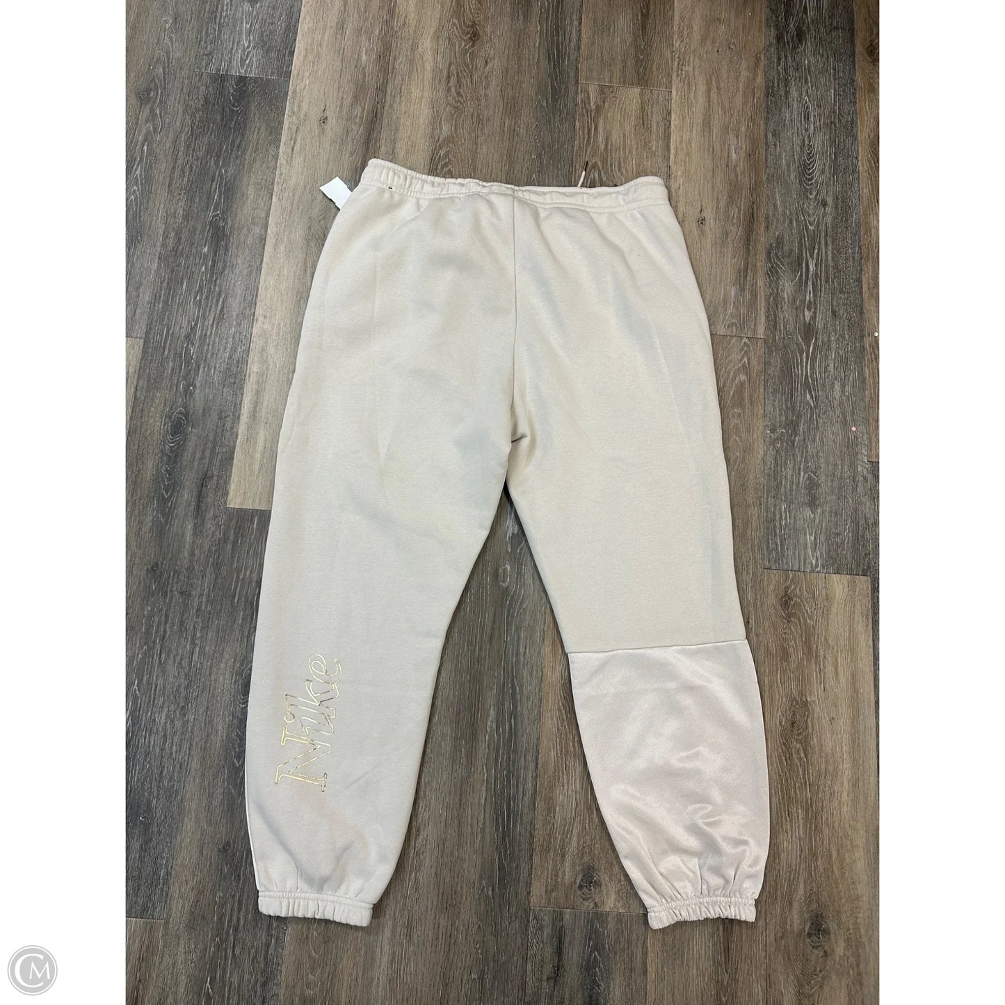 Athletic Pants By Nike Apparel In White, Size: 1x