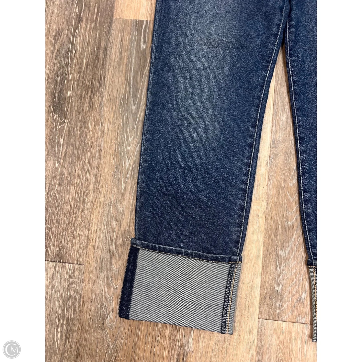 Jeans Straight By Evereve In Blue Denim, Size: 6/28