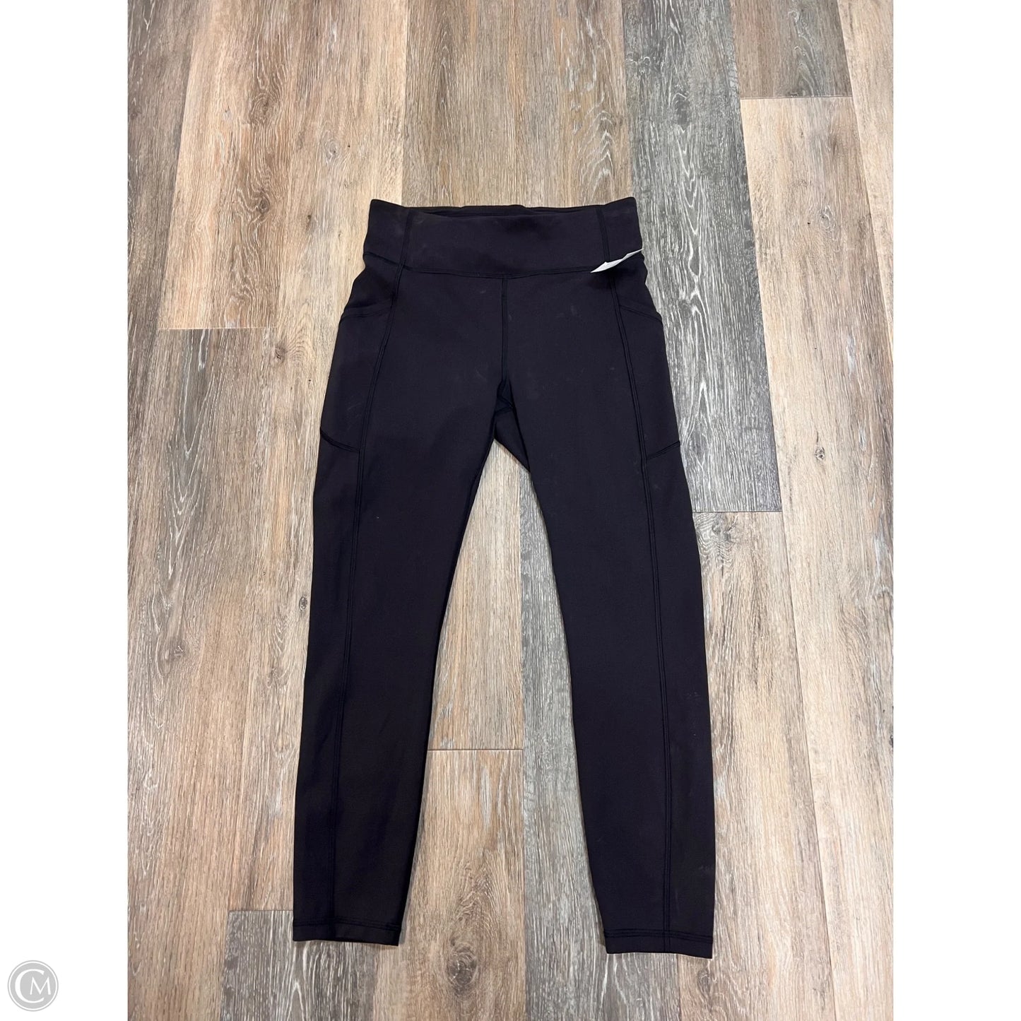 Athletic Leggings By Lululemon In Black, Size: 8