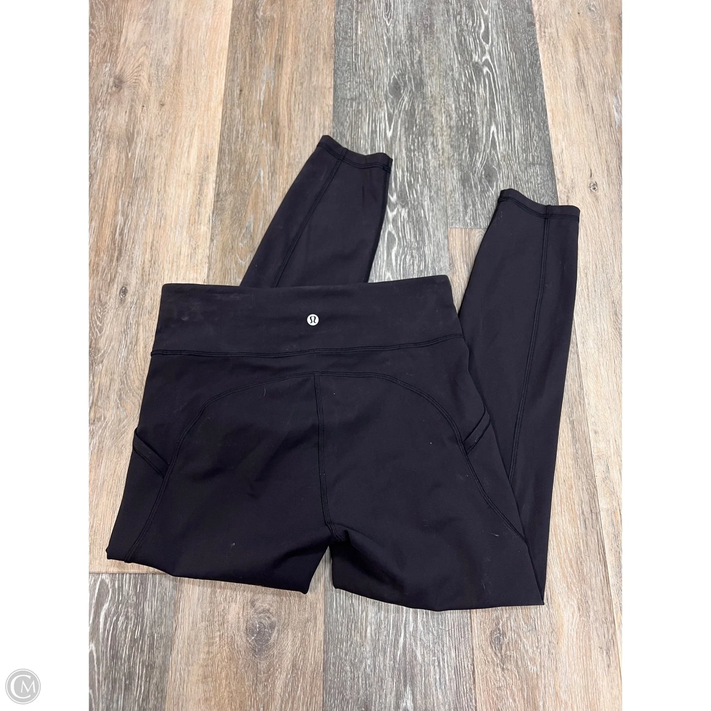 Athletic Leggings By Lululemon In Black, Size: 8