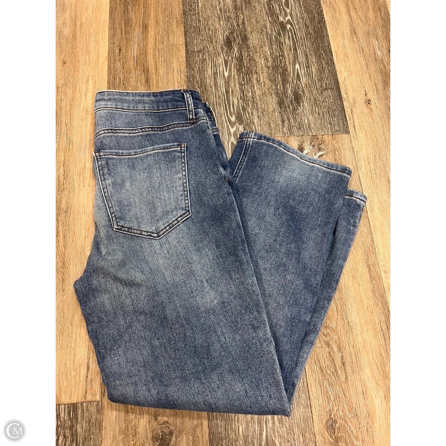 Jeans Straight By Kut In Blue Denim, Size: 6