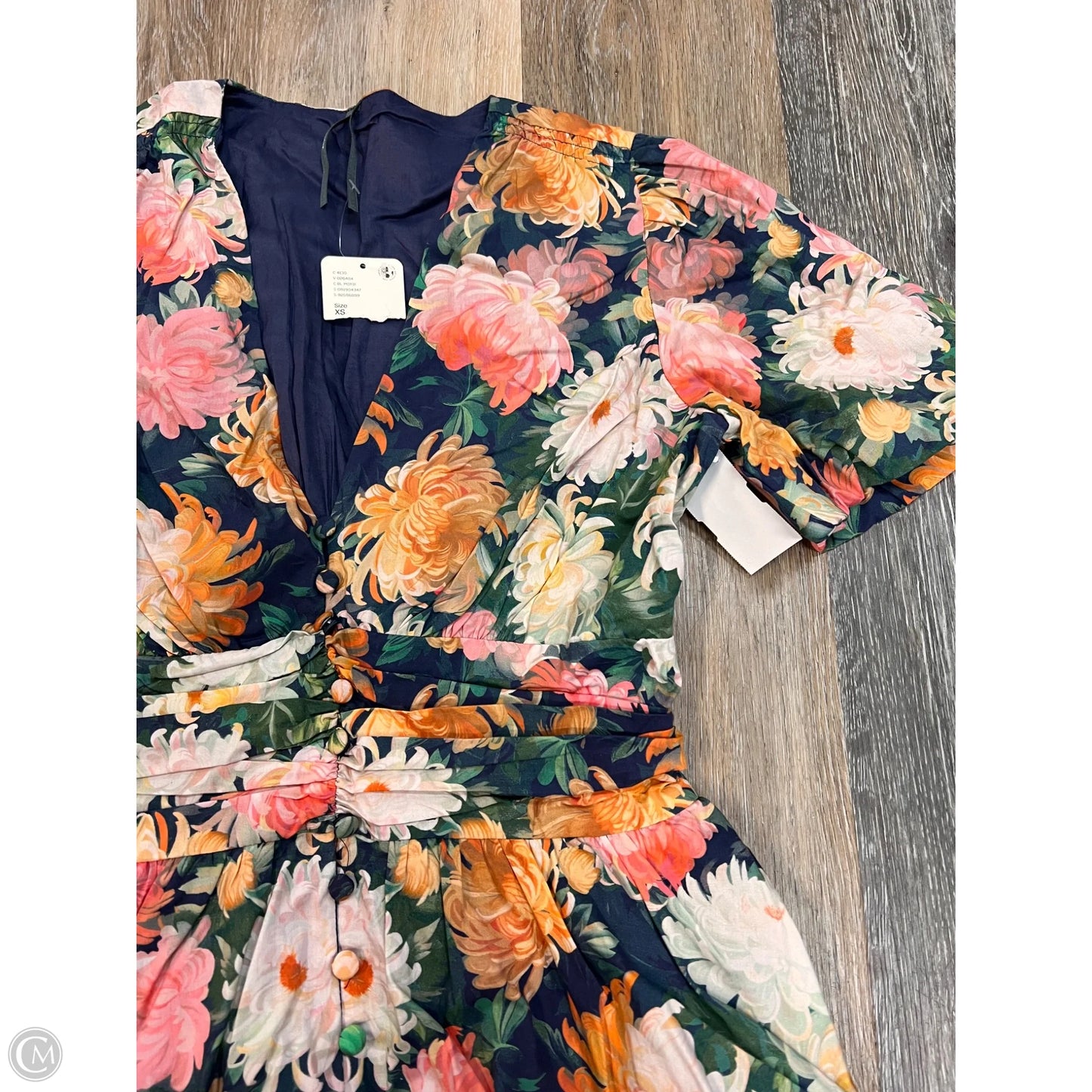 Dress Casual Maxi By Anthropologie In Floral Print, Size: Xs