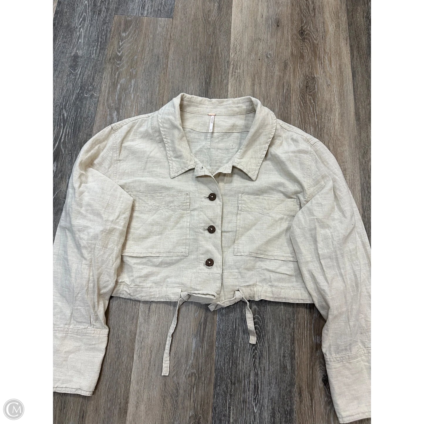 Jacket Other By Free People In Tan, Size: S