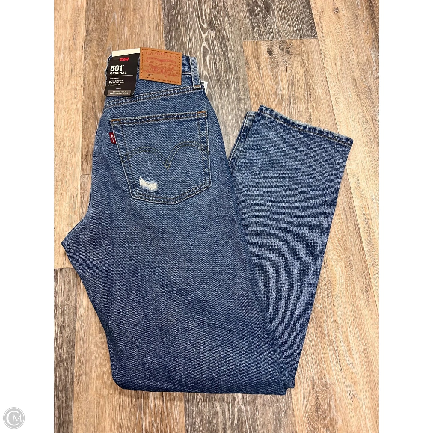 Jeans Boot Cut By Levis In Blue, Size: 1/25