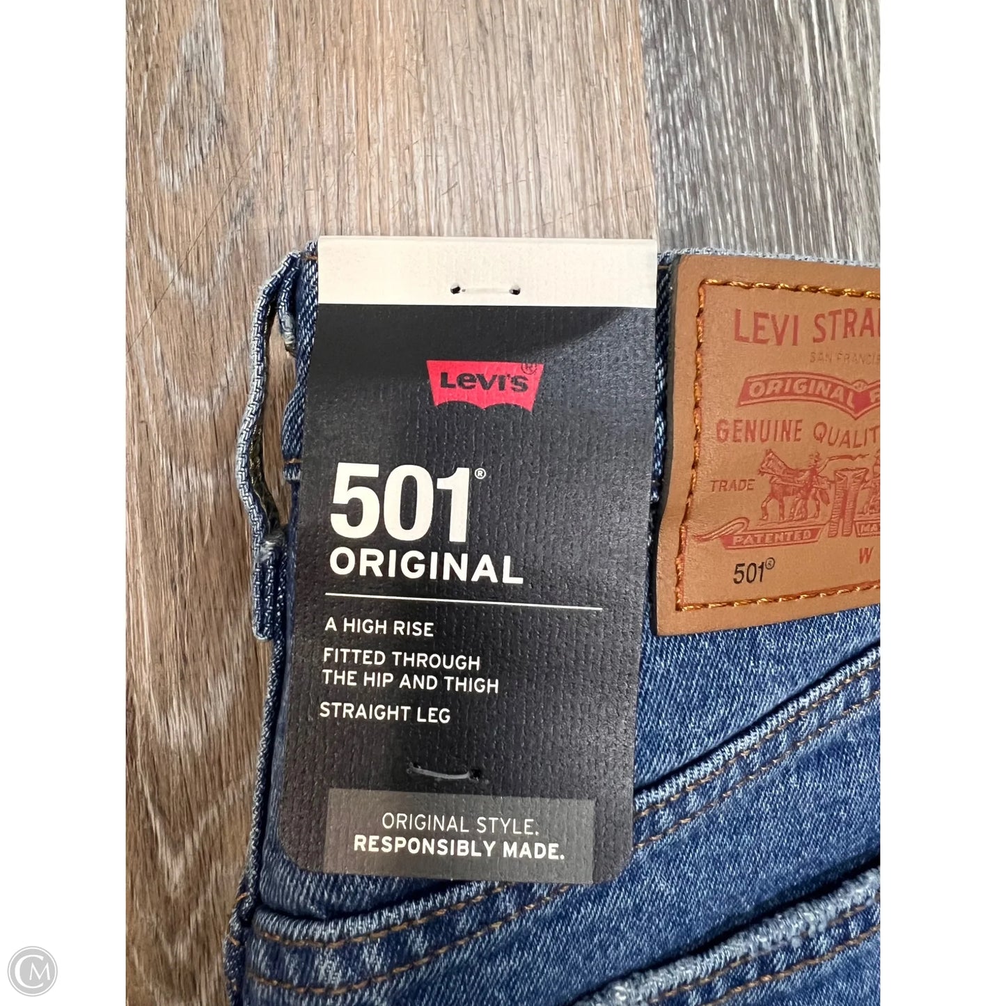 Jeans Boot Cut By Levis In Blue, Size: 1/25
