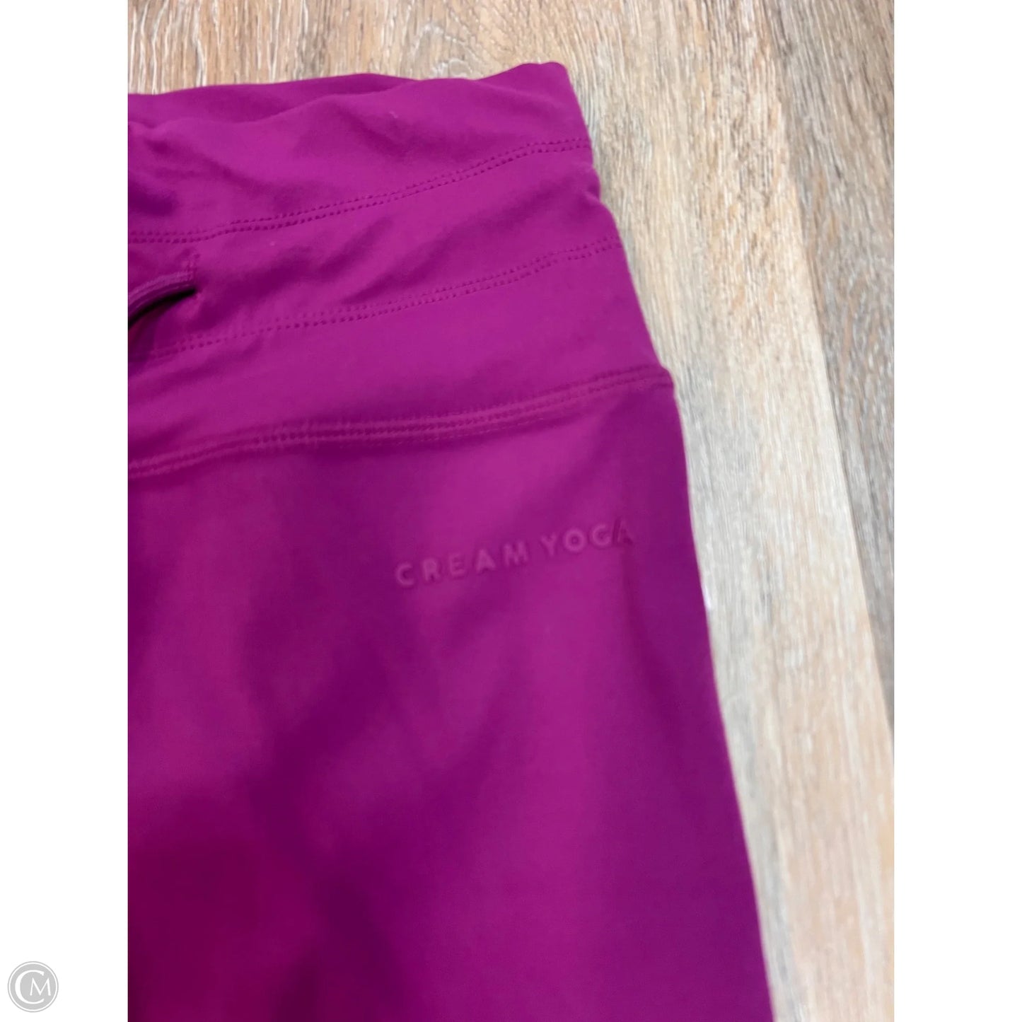 Athletic Leggings By Cream Yoga In Purple, Size: S
