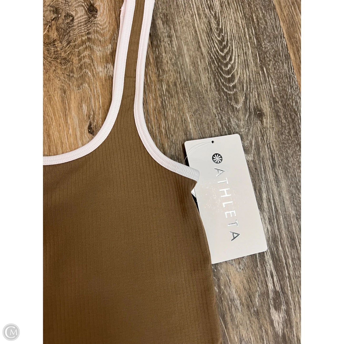 Athletic Tank Top By Athleta In Brown, Size: Xxs