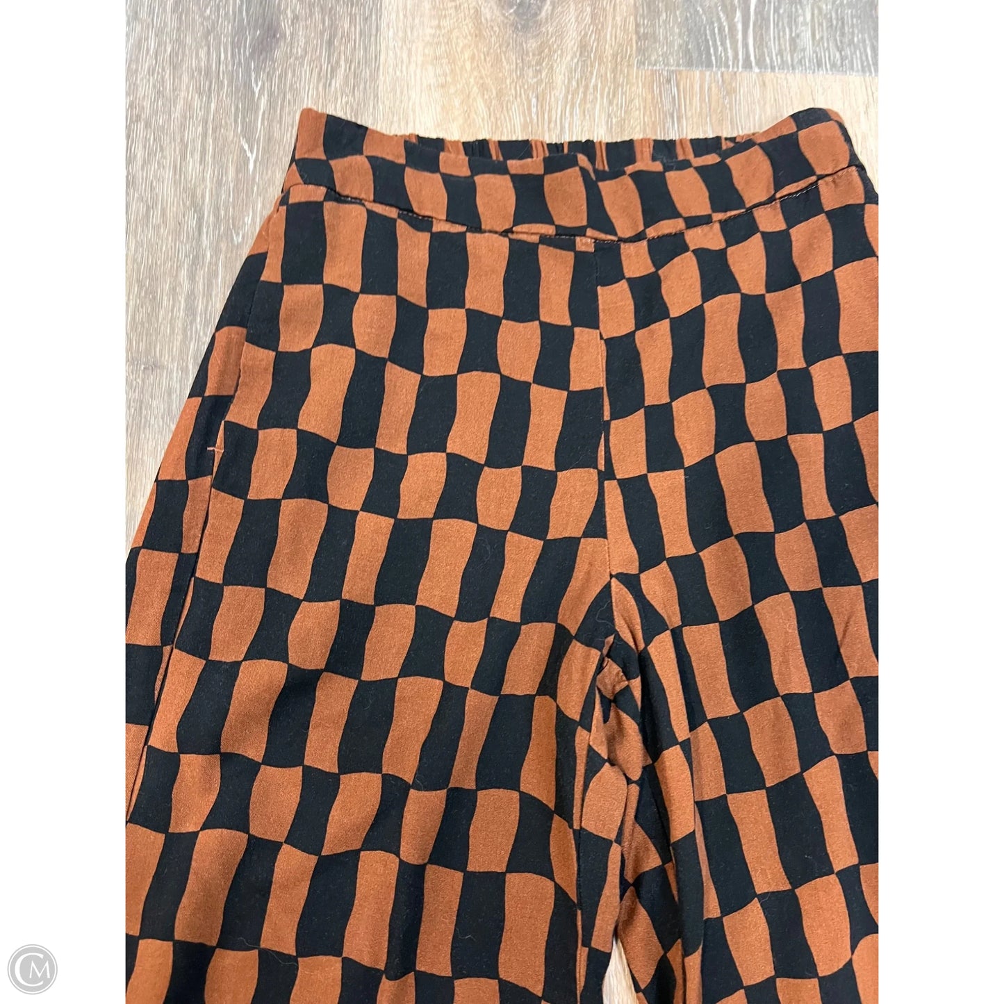 Pants Wide Leg By Old Navy In Checkered Pattern, Size: Xs
