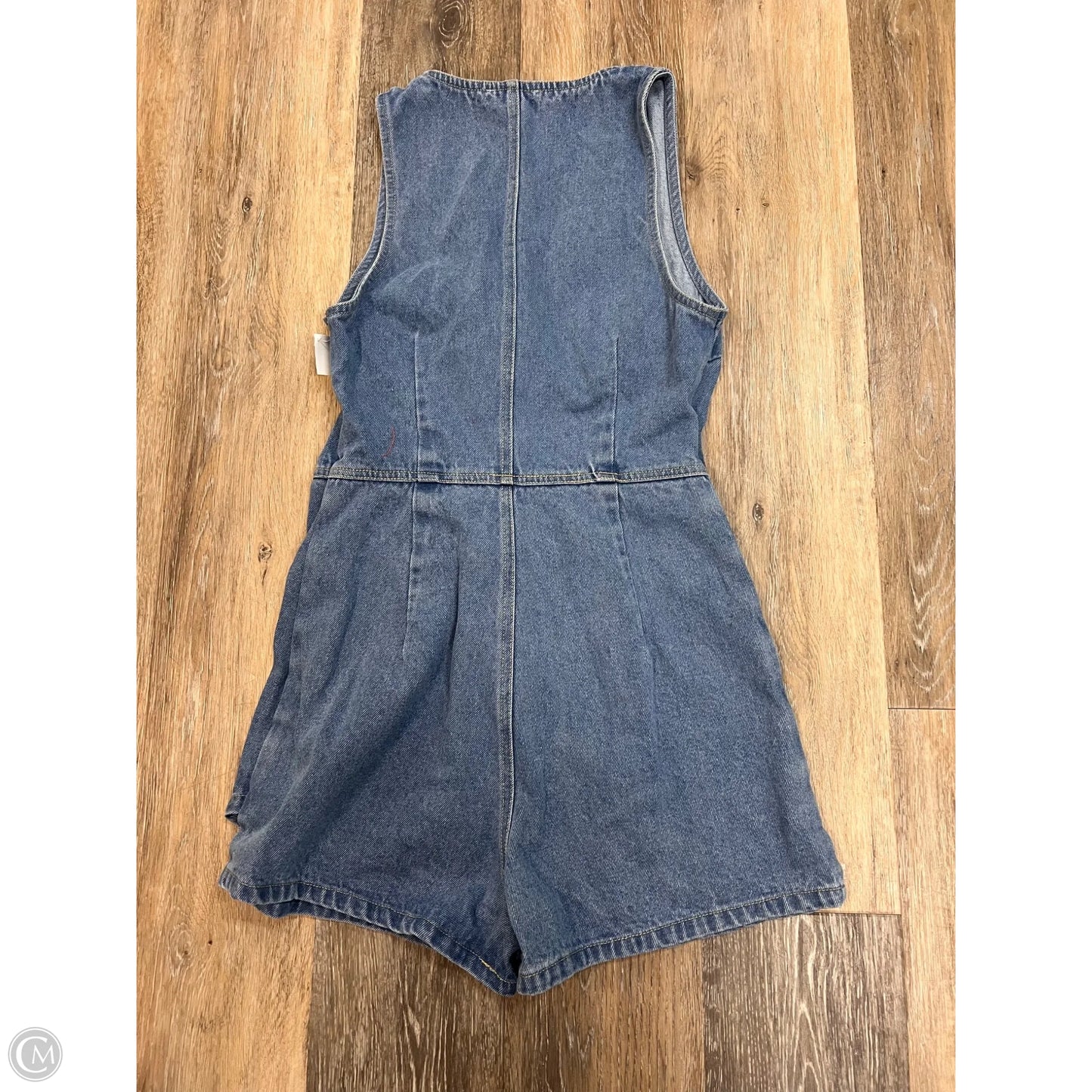 Romper By Promesa In Blue Denim, Size: S