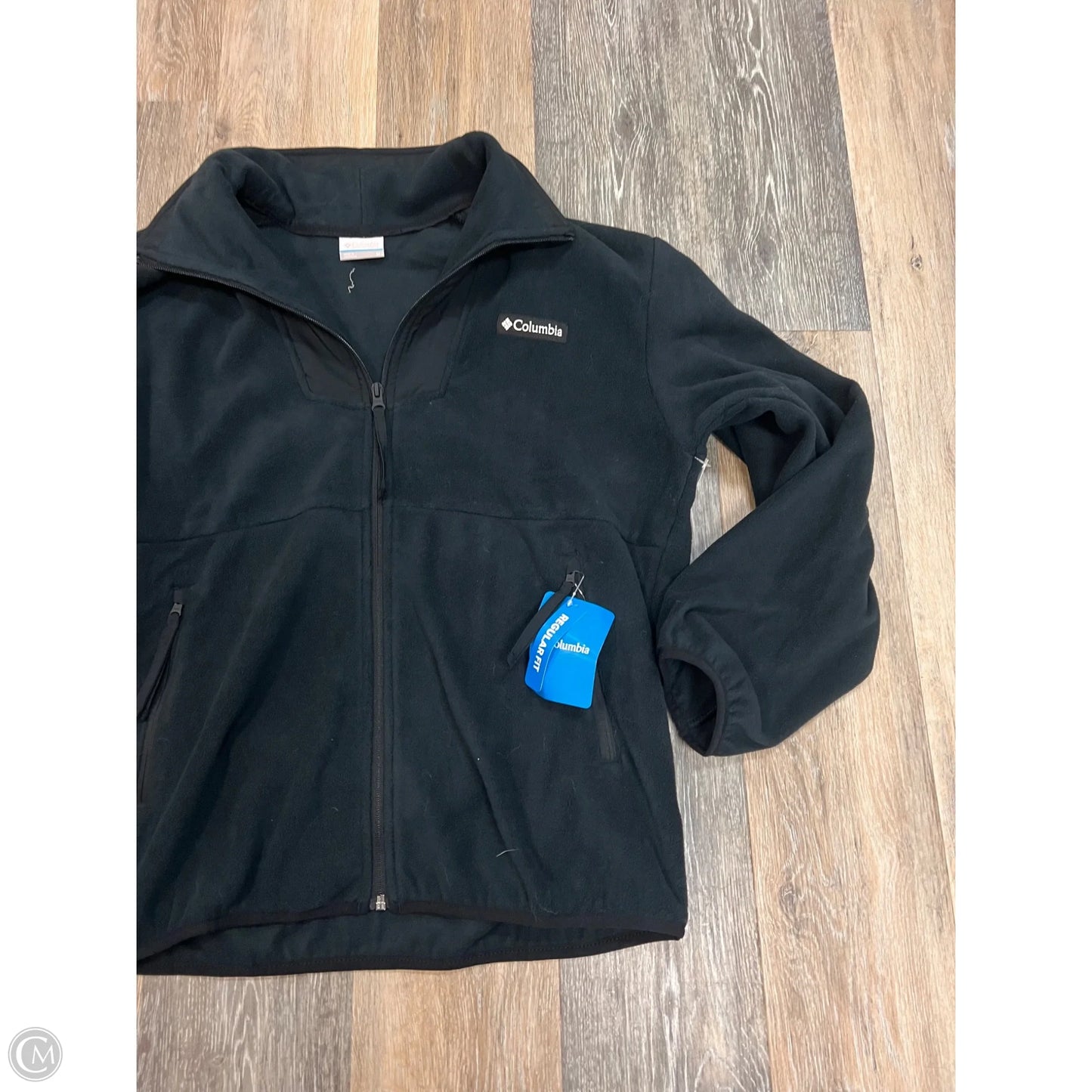Jacket Fleece By Columbia In Black, Size: M