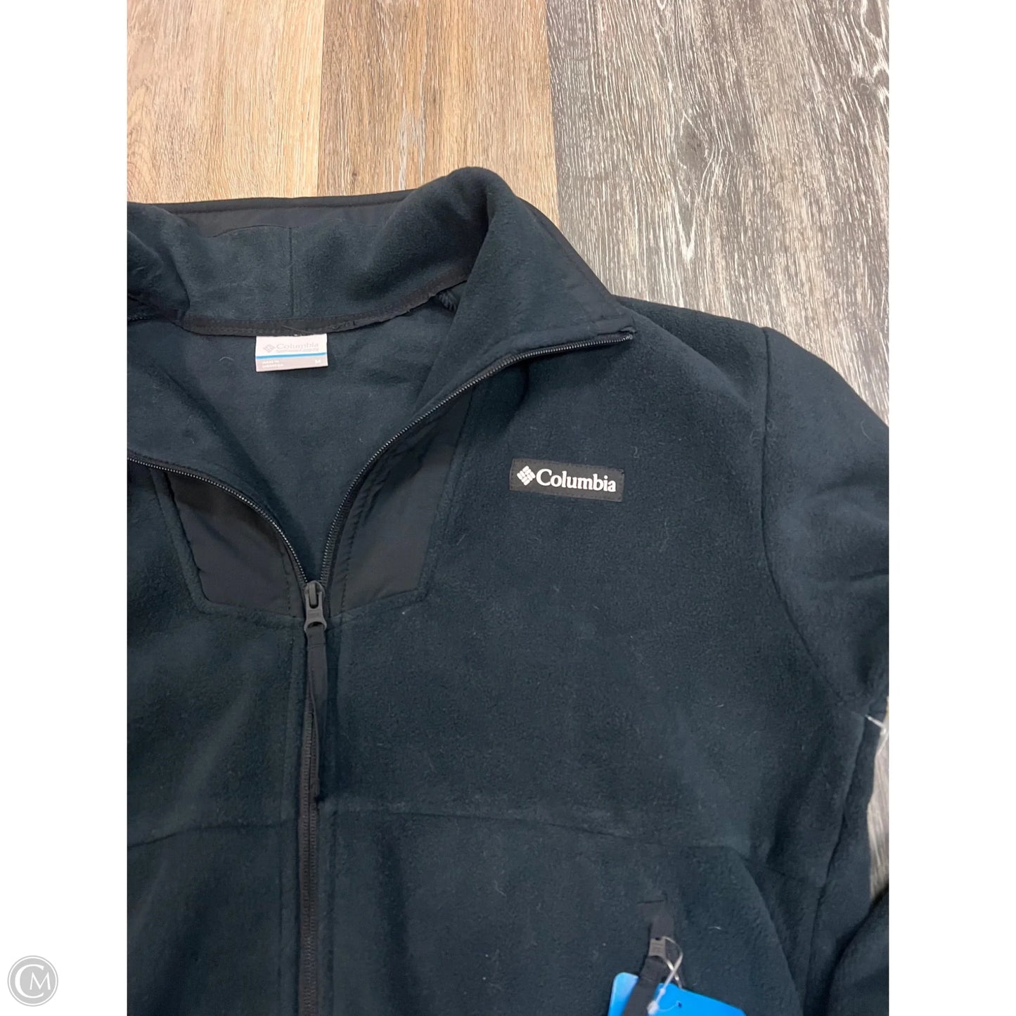 Jacket Fleece By Columbia In Black, Size: M