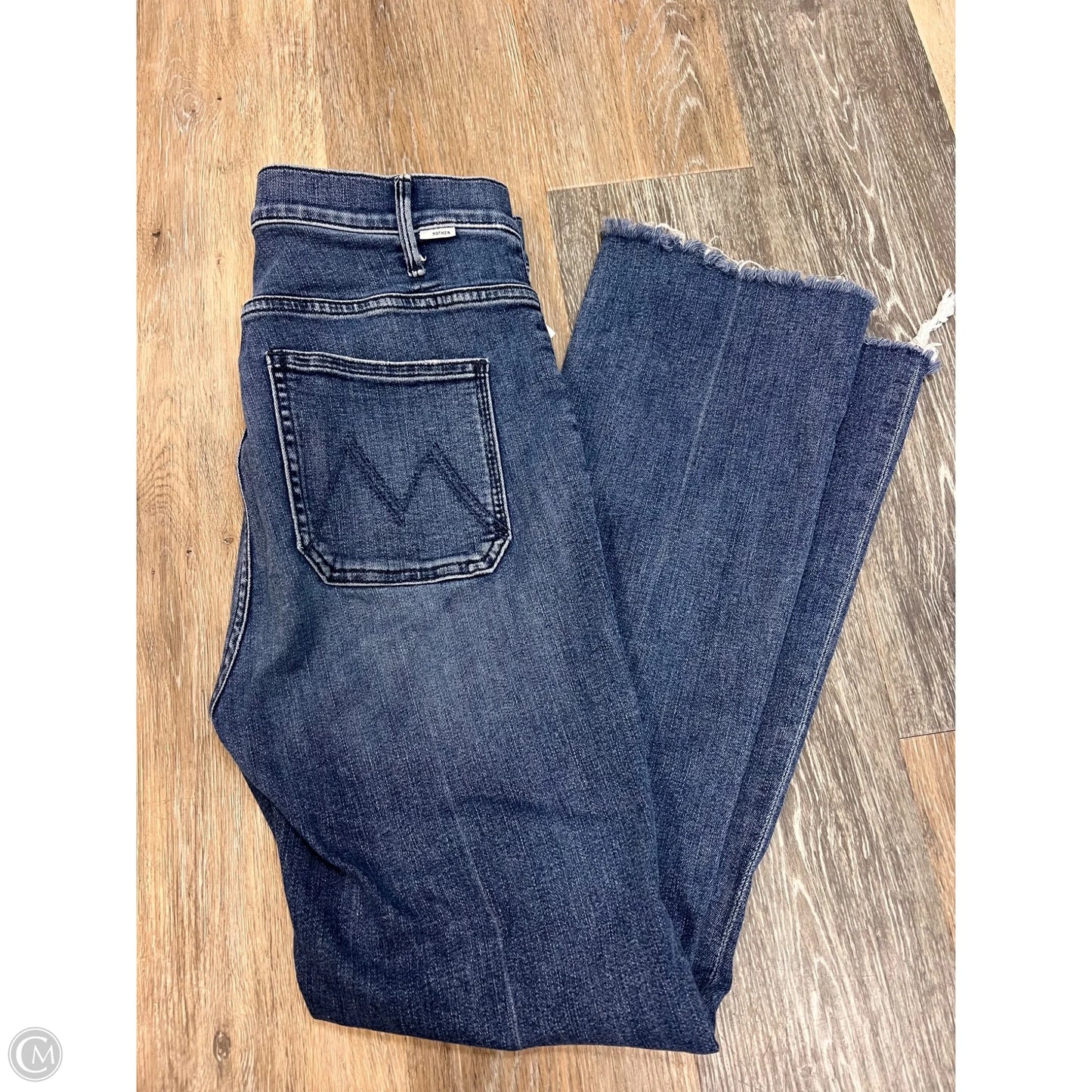 Jeans Boot Cut By Mother Jeans In Blue Denim, Size: 4/27