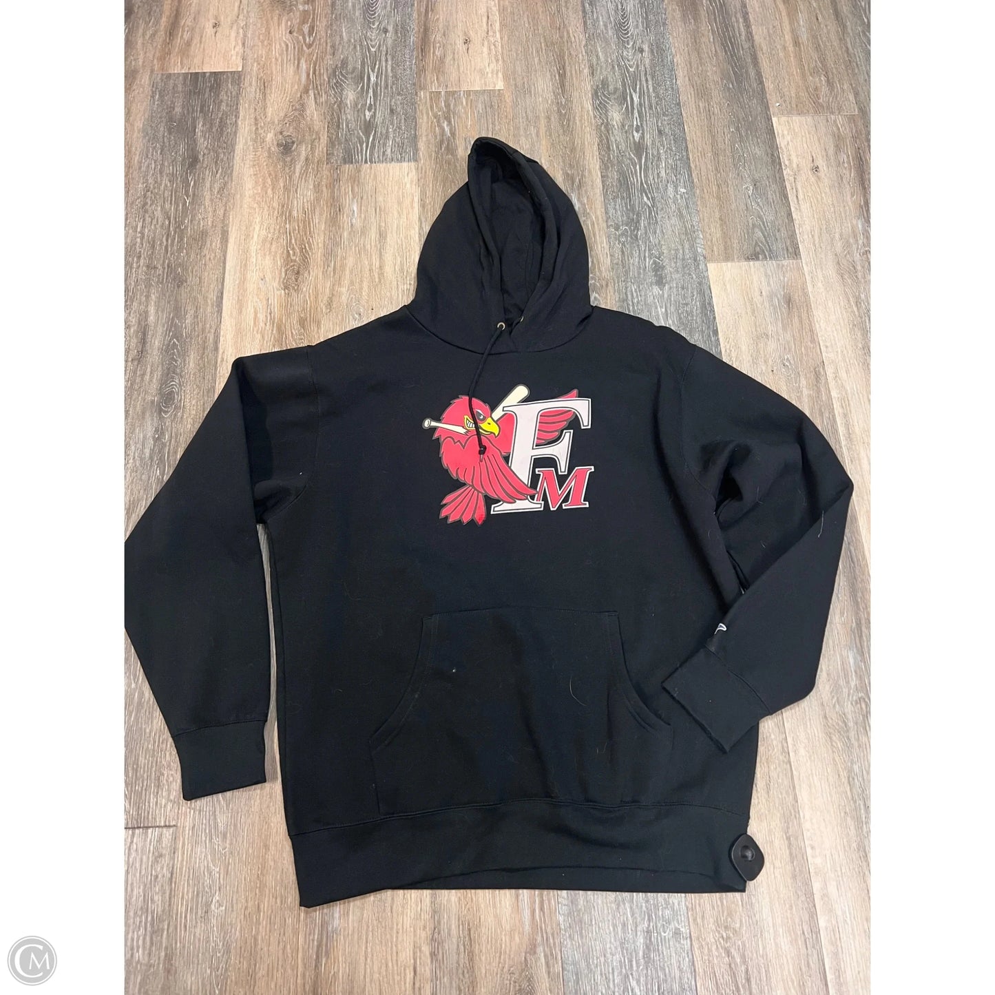 Athletic Sweatshirt Hoodie By Blue 84 In Black, Size: Xl (unisex)