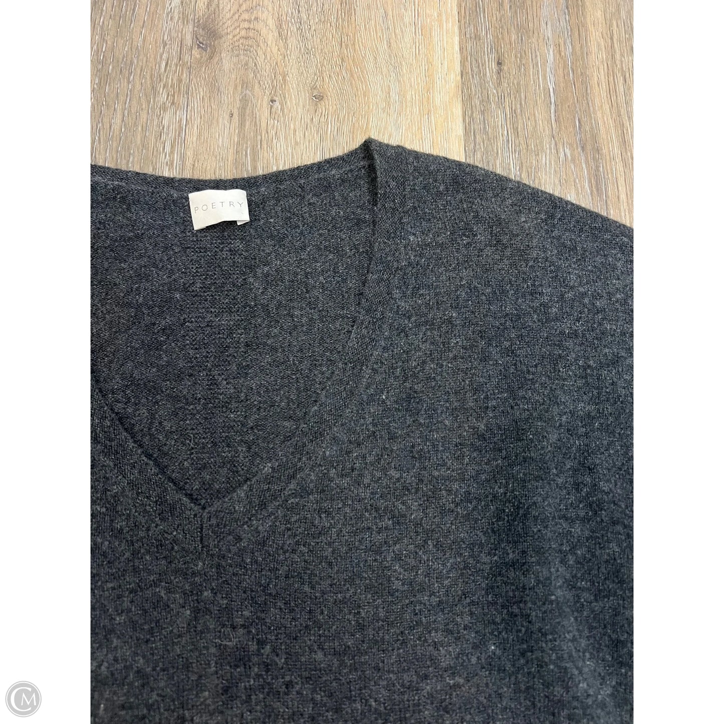 Sweater Cashmere By Poetry In Grey, Size: 6