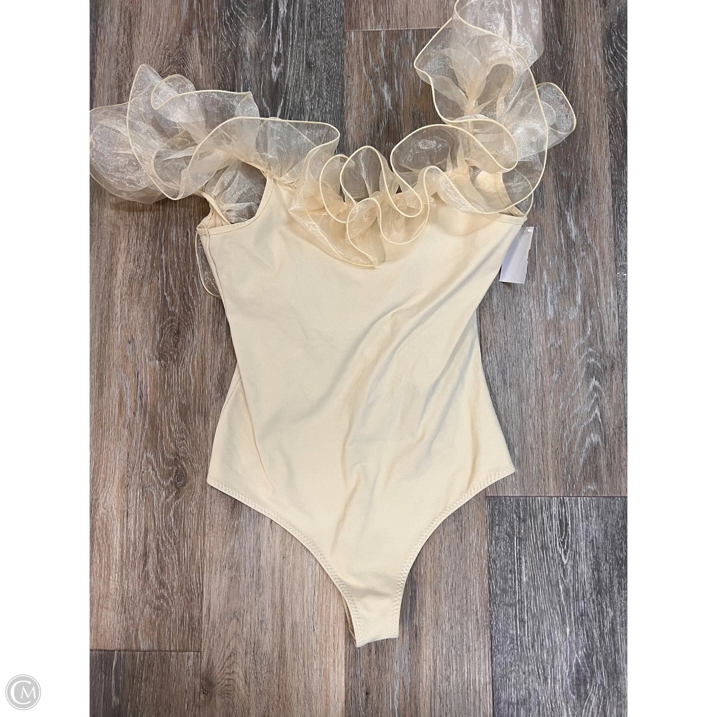 Bodysuit By Free People In Cream, Size: M