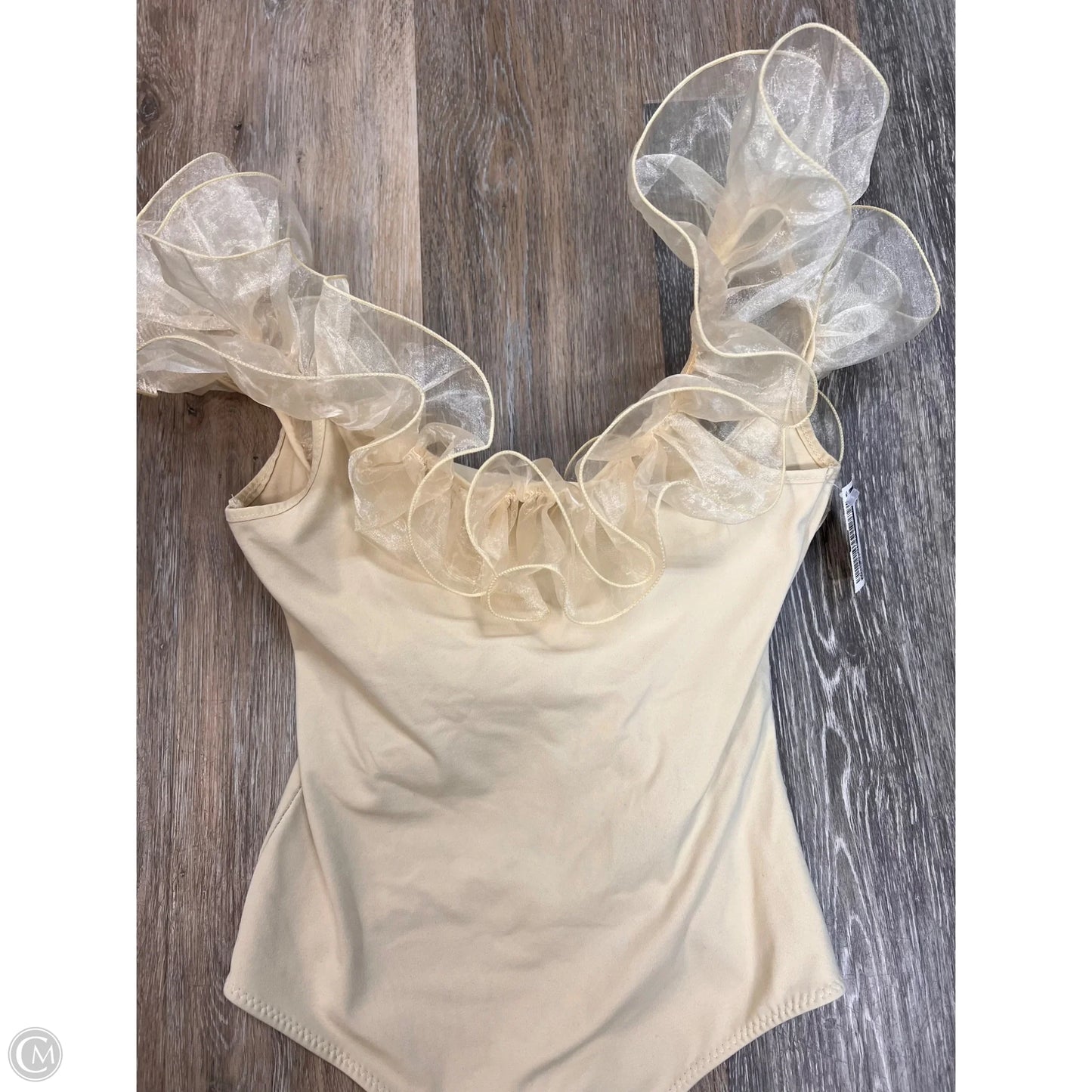 Bodysuit By Free People In Cream, Size: M