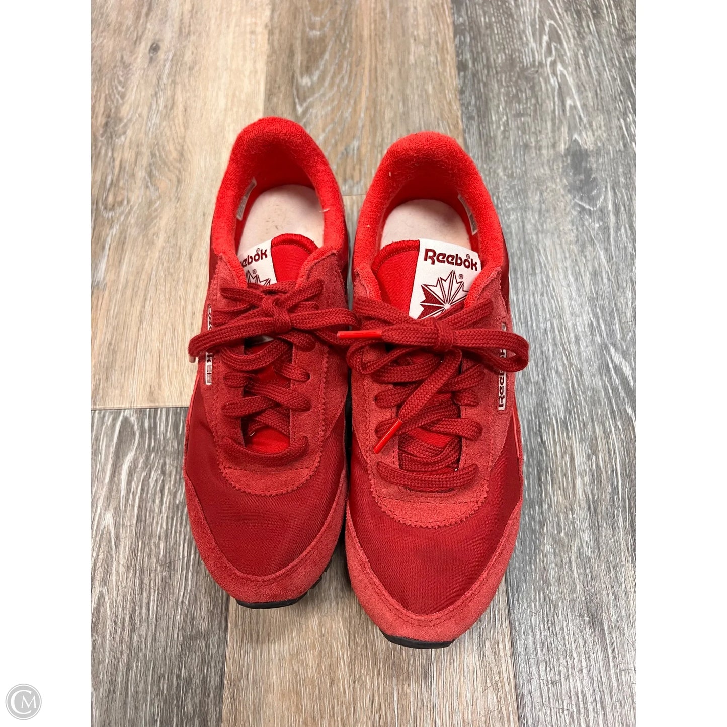 Shoes Sneakers By Reebok In Red, Size: 7.5
