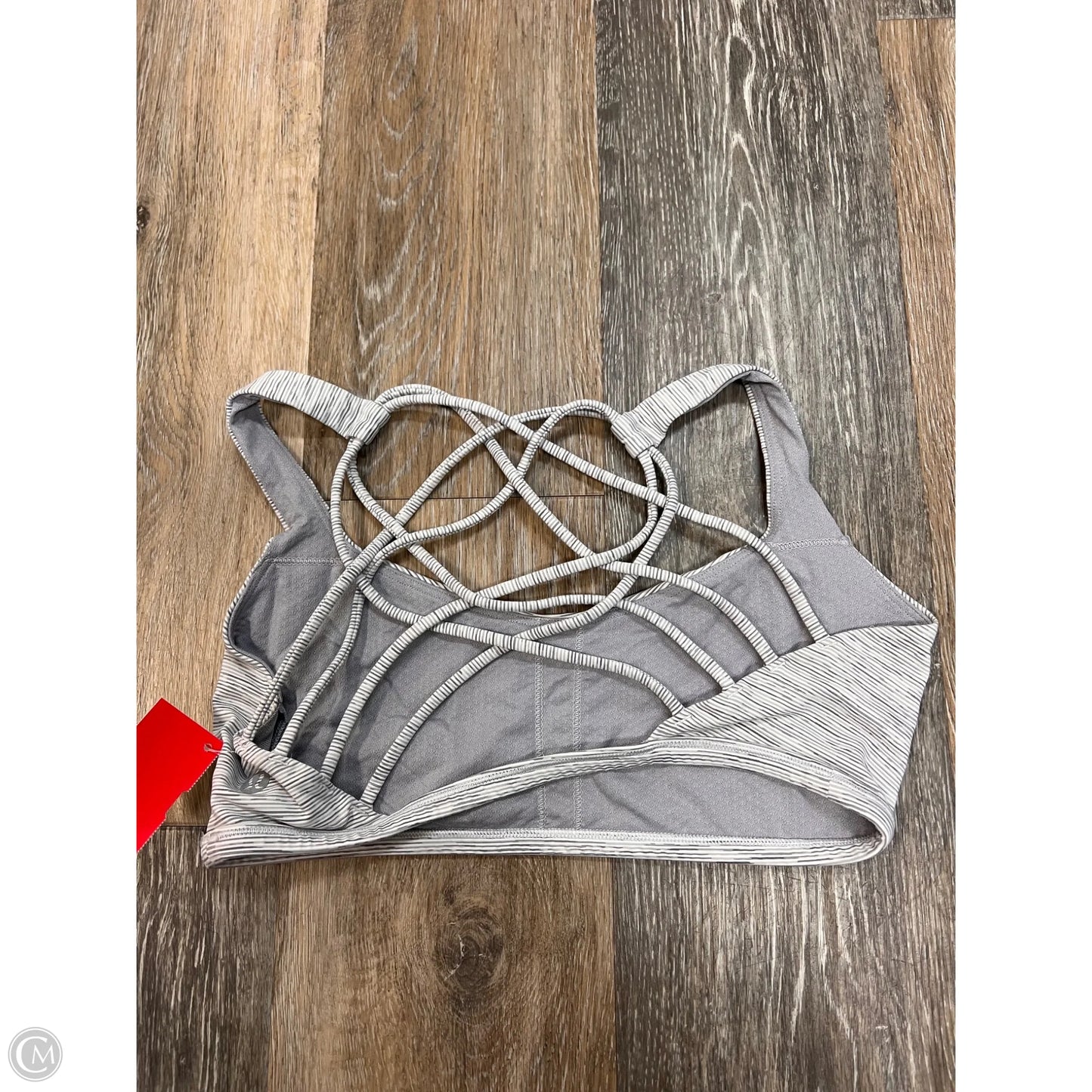 Athletic Bra By Lululemon In Grey, Size: 8