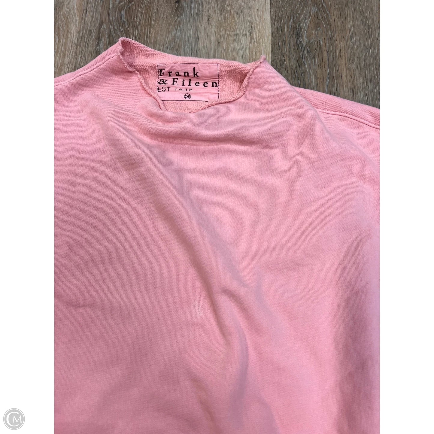 Sweatshirt Crewneck By Frank And Eileen In Pink, Size: Osfm