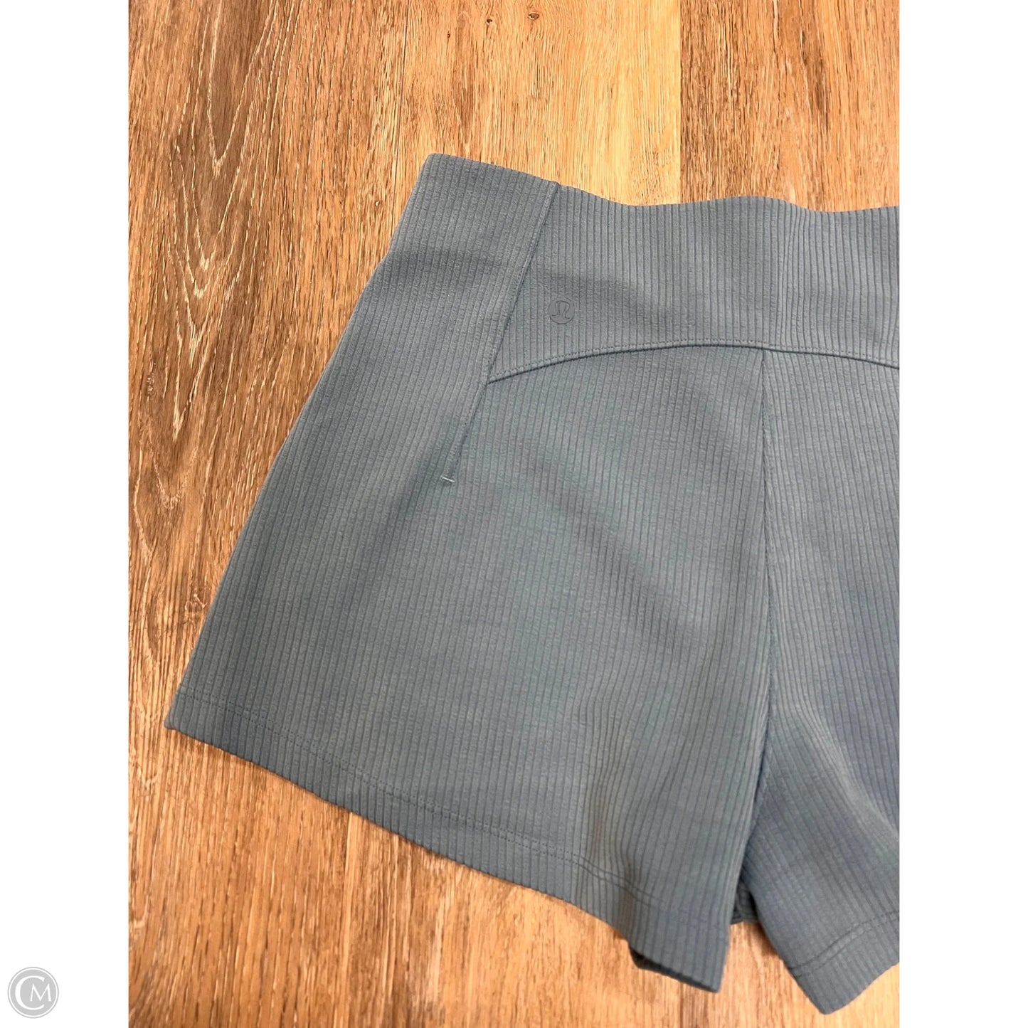 Athletic Shorts By Lululemon In Blue, Size: 8