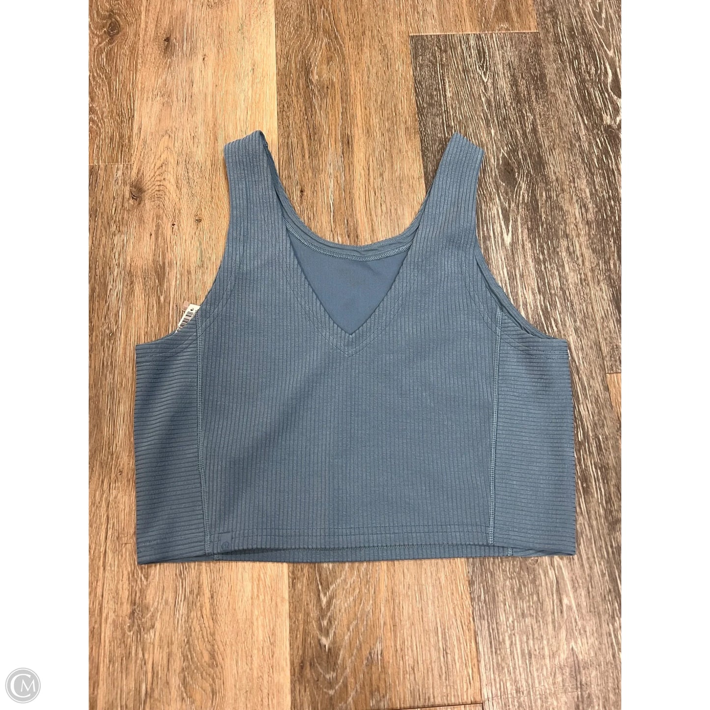 Athletic Tank Top By Lululemon In Blue, Size: 8