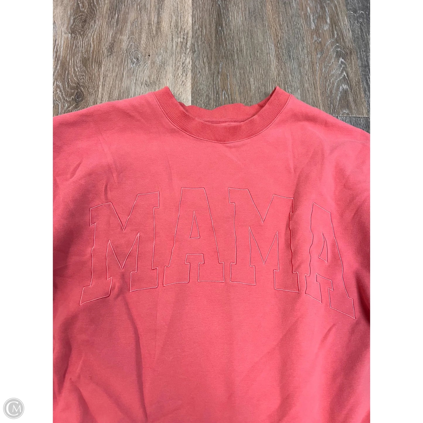 Sweatshirt Crewneck By Brooklyn Grace In Pink, Size: Xl