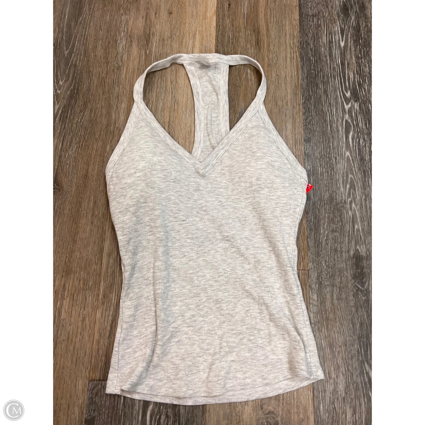 Athletic Tank Top By DANYSU In Grey, Size: M