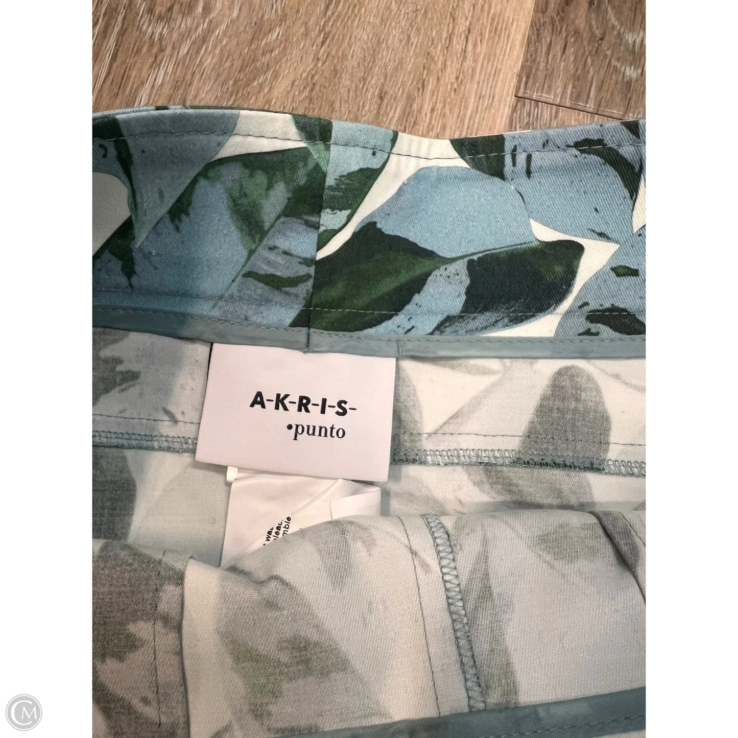 Skirt Midi By Akris In Floral Print, Size: 4