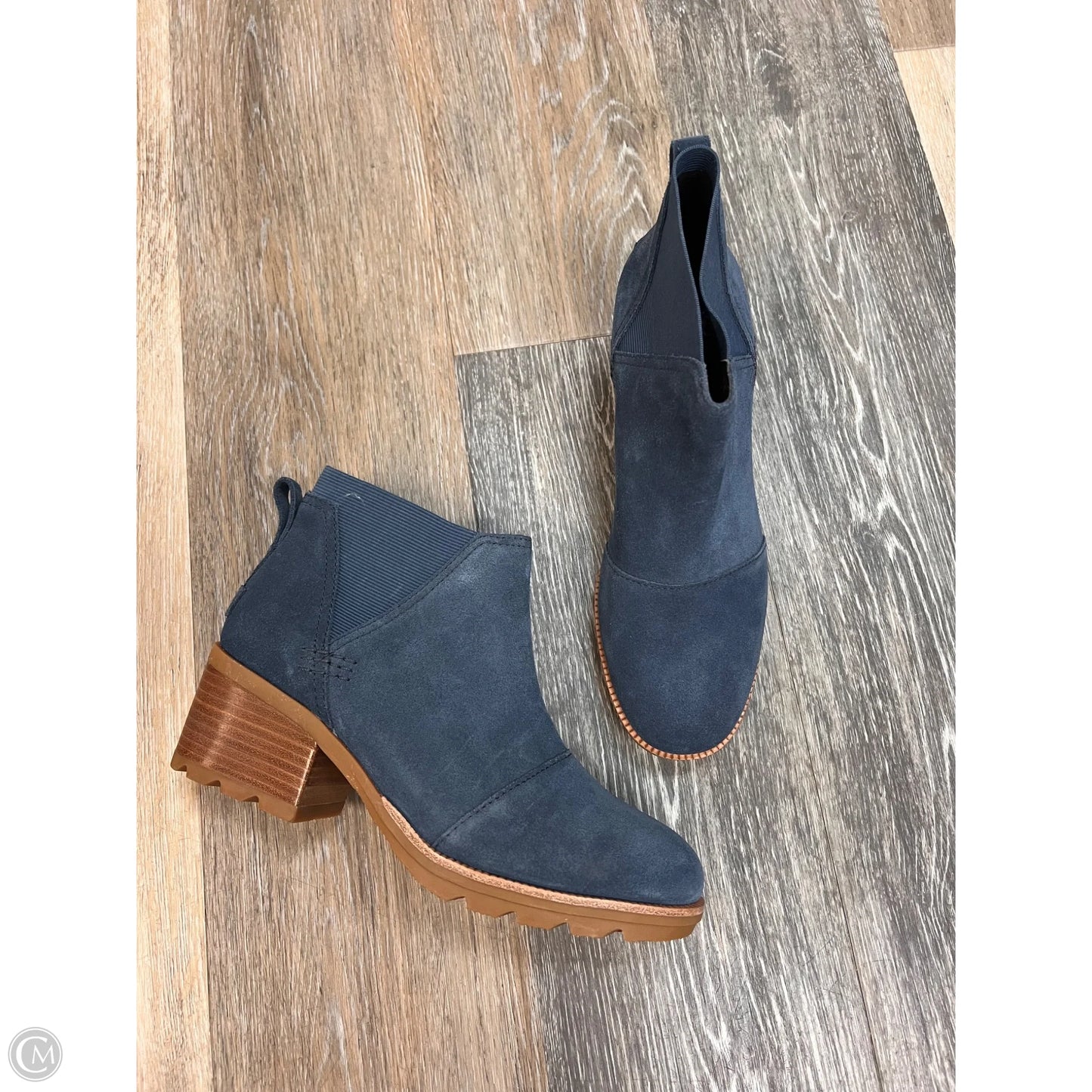 -Boots Ankle Heels By Sorel In Blue, Size: 7