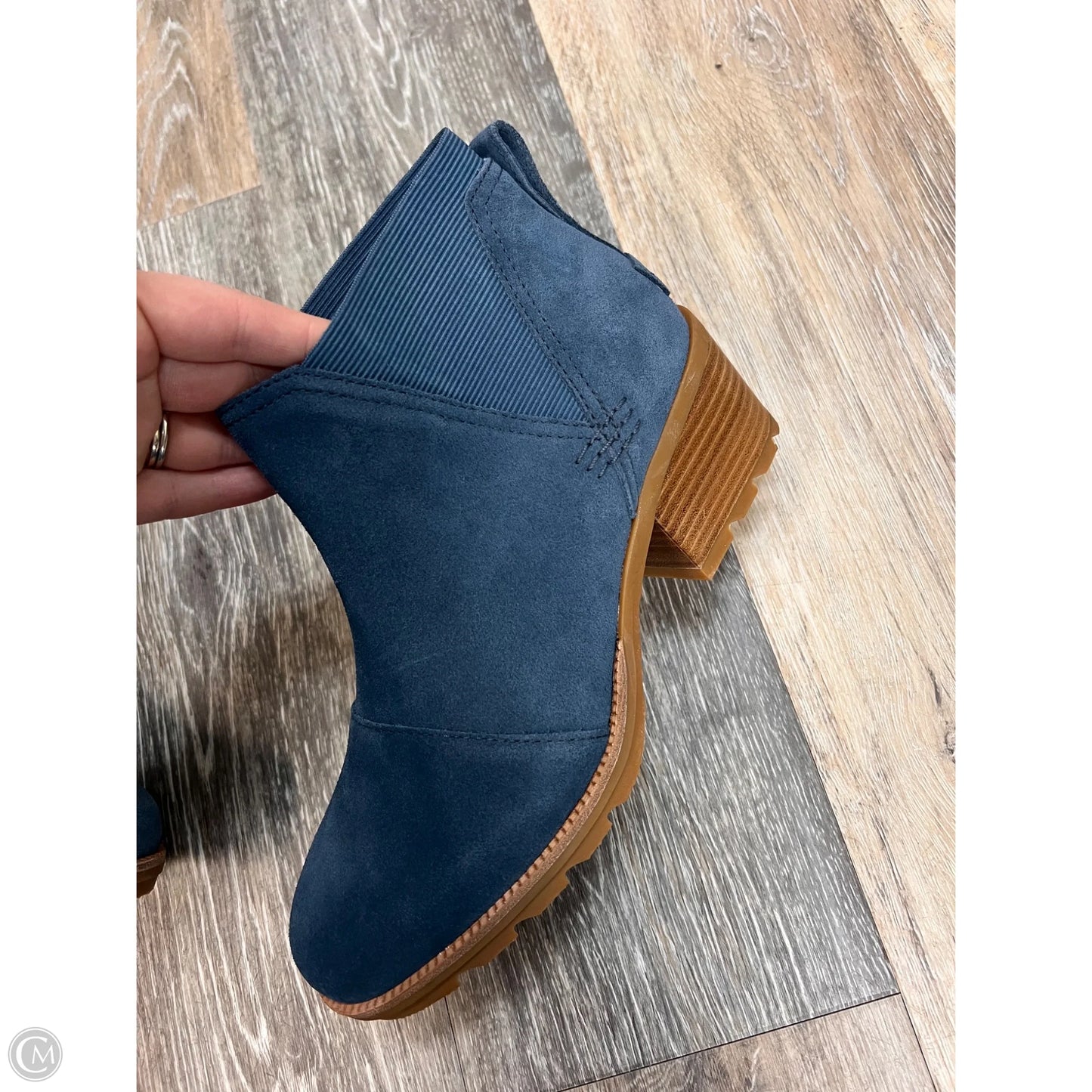 -Boots Ankle Heels By Sorel In Blue, Size: 7