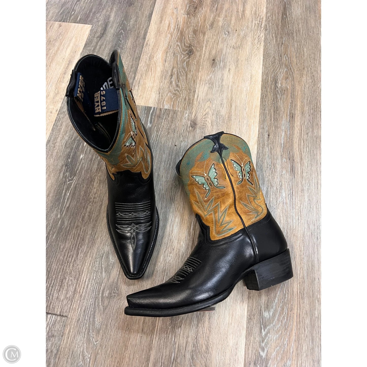 Boots Western By Hyer In Black, Size: 9
