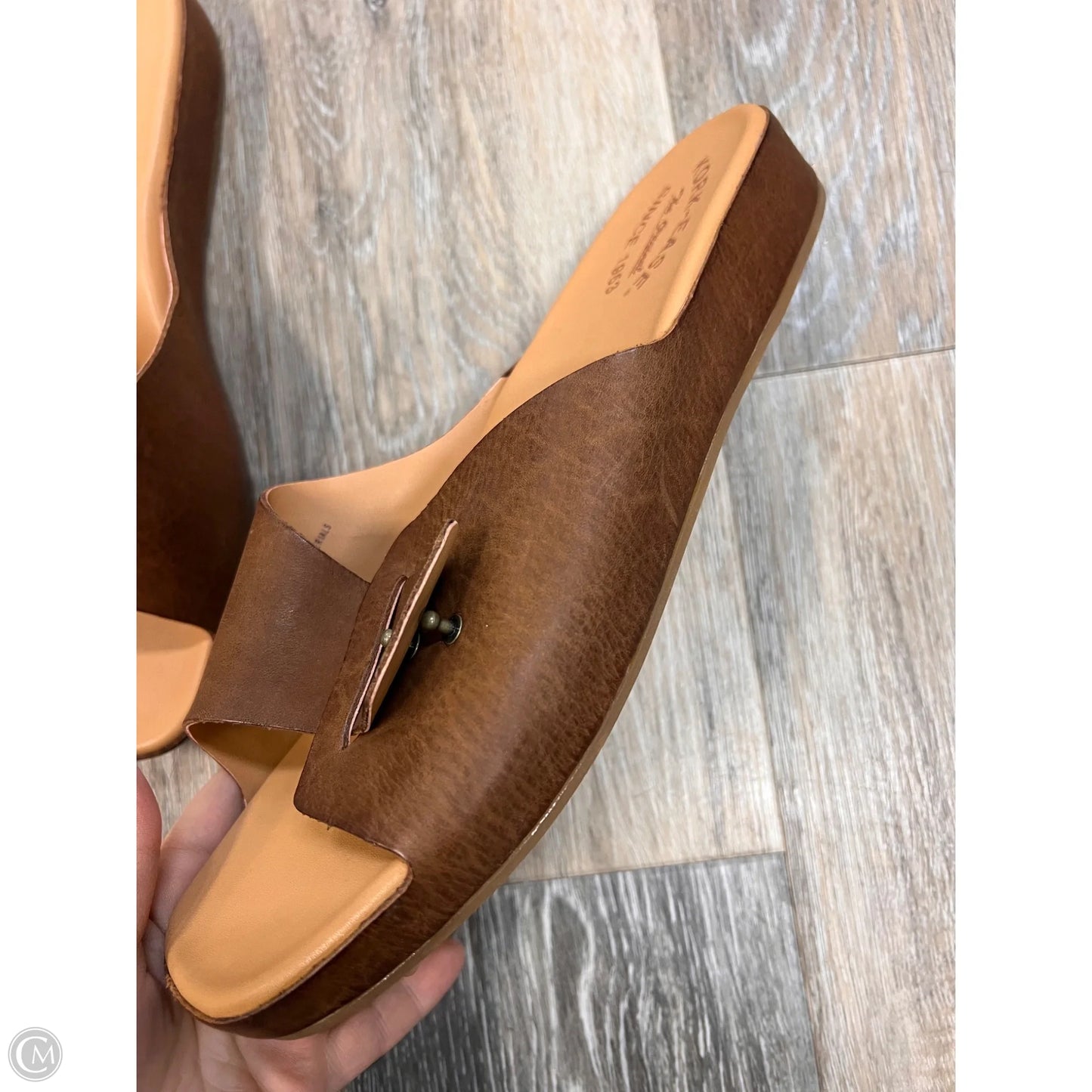 Sandals Flats By Kork Ease In Brown, Size: 10