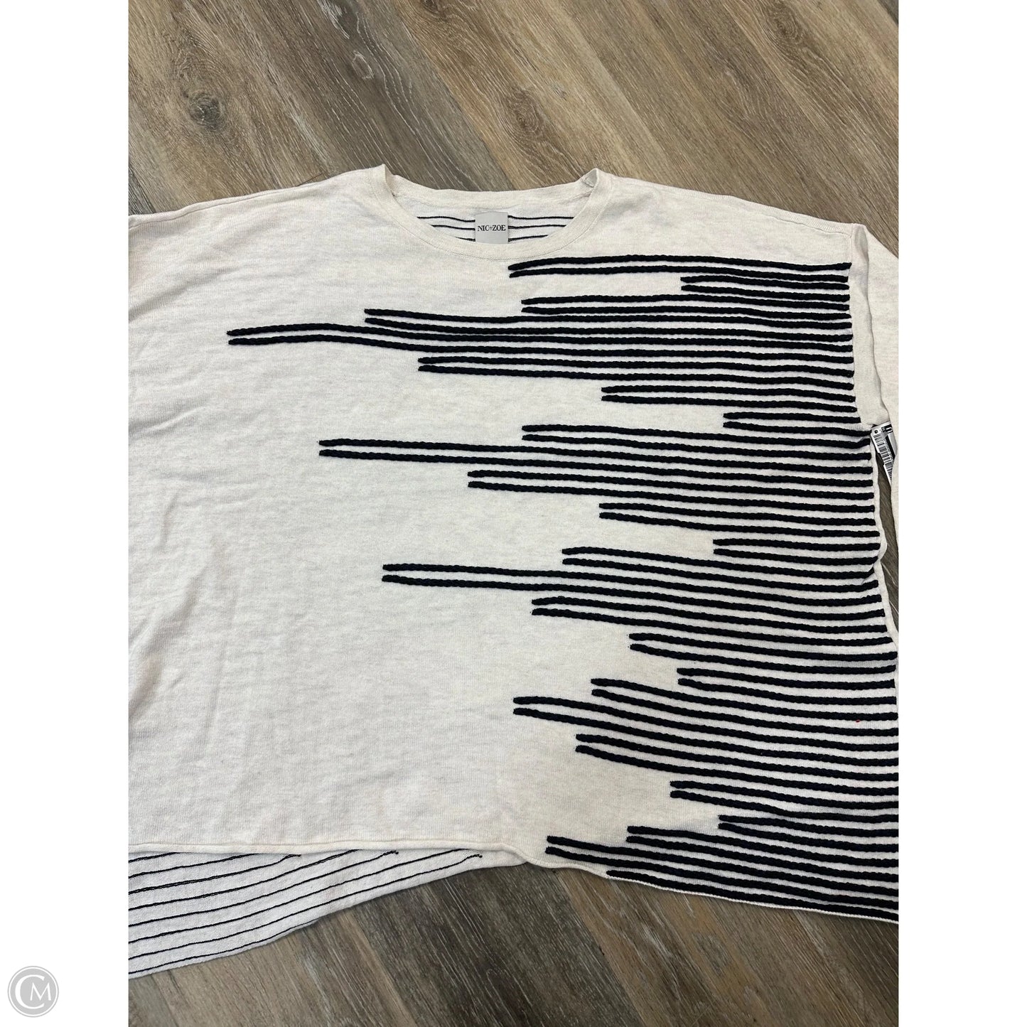 Sweater By Nic + Zoe In Cream, Size: 2x