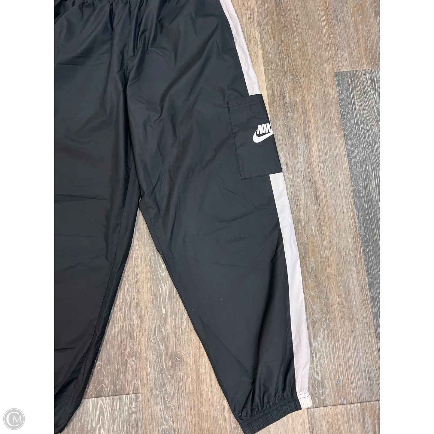 Athletic Pants By Nike Apparel In Black, Size: L
