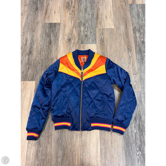 Jacket Other By Classic Rock Couture In Blue & Gold, Size: S