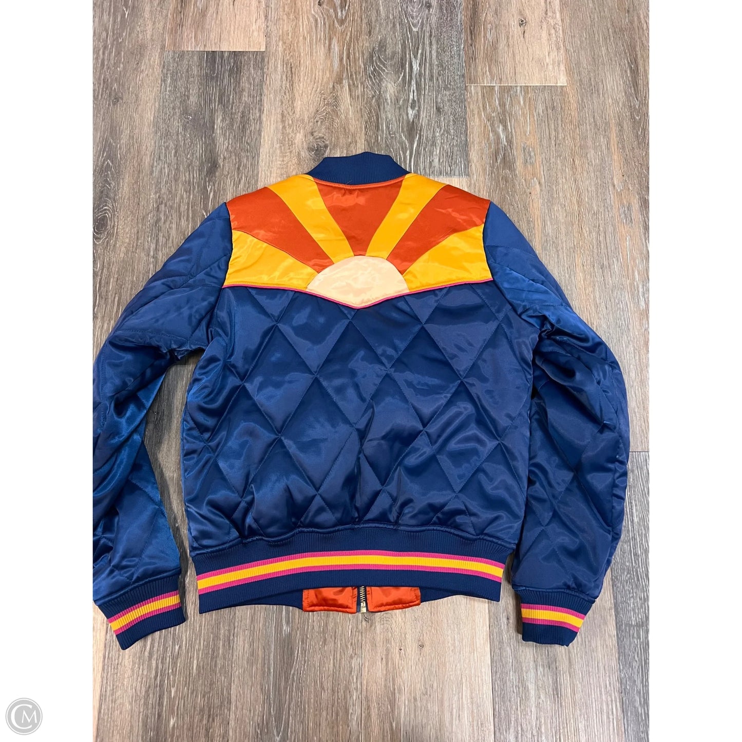 Jacket Other By Classic Rock Couture In Blue & Gold, Size: S