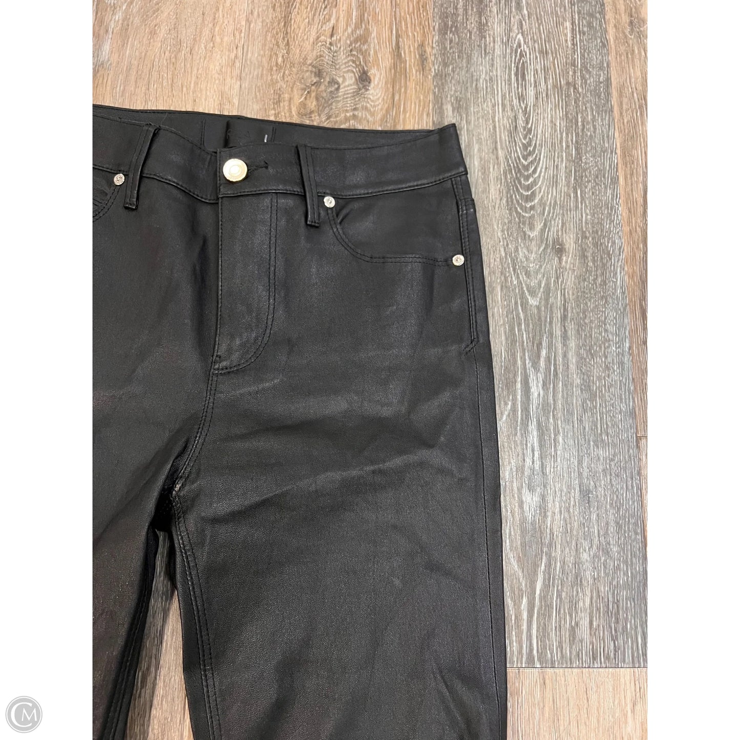Pants Leather By R+A In Black, Size: 2/26