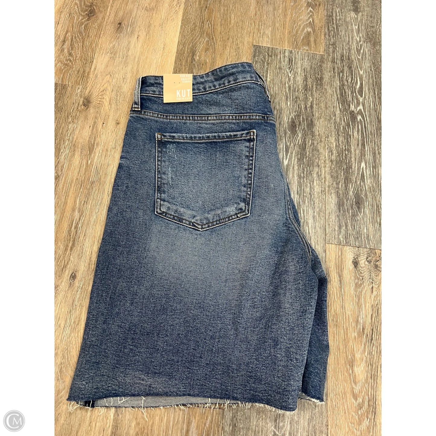 Shorts By Kut In Blue Denim, Size: 16