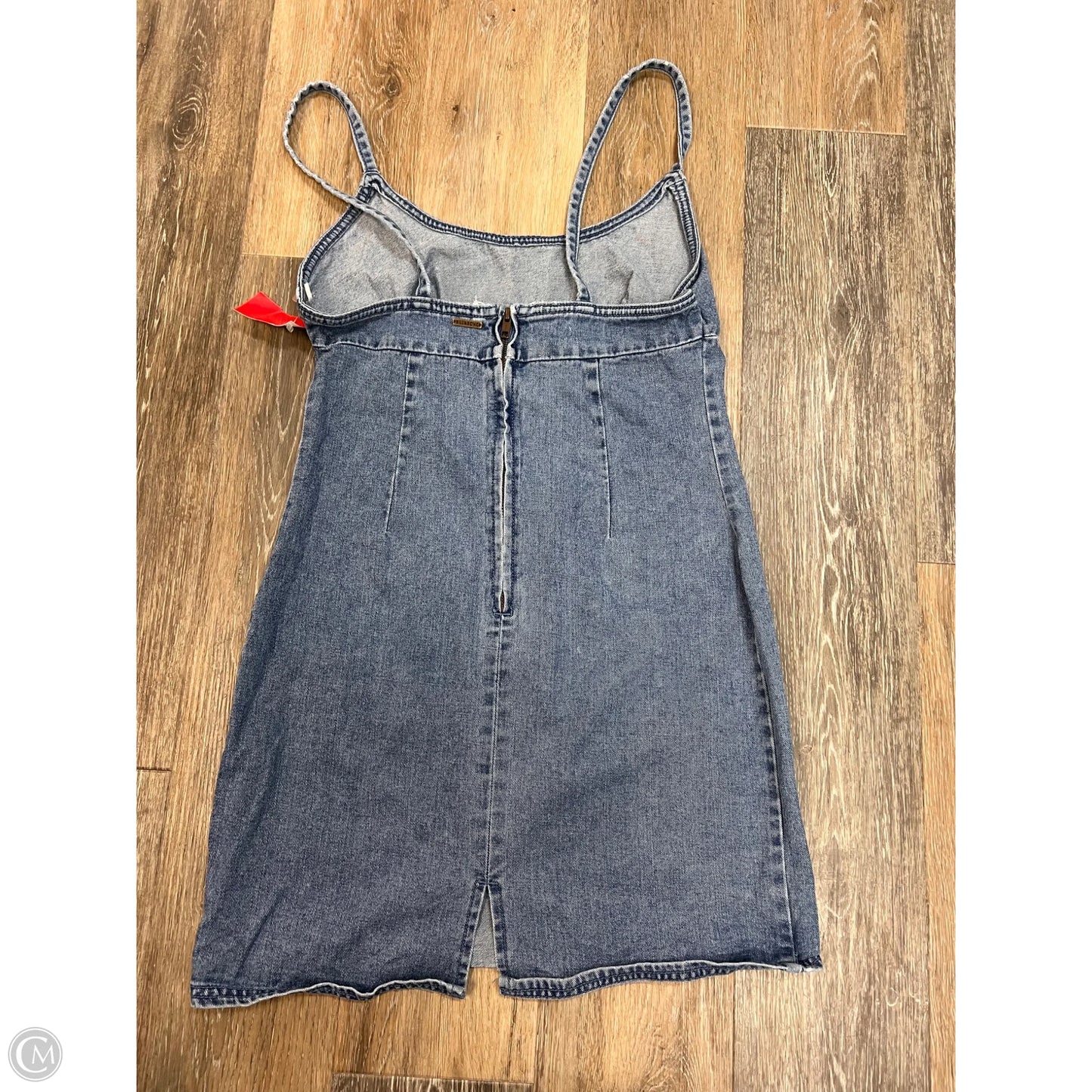 Dress Casual Short By Billabong In Blue Denim, Size: M
