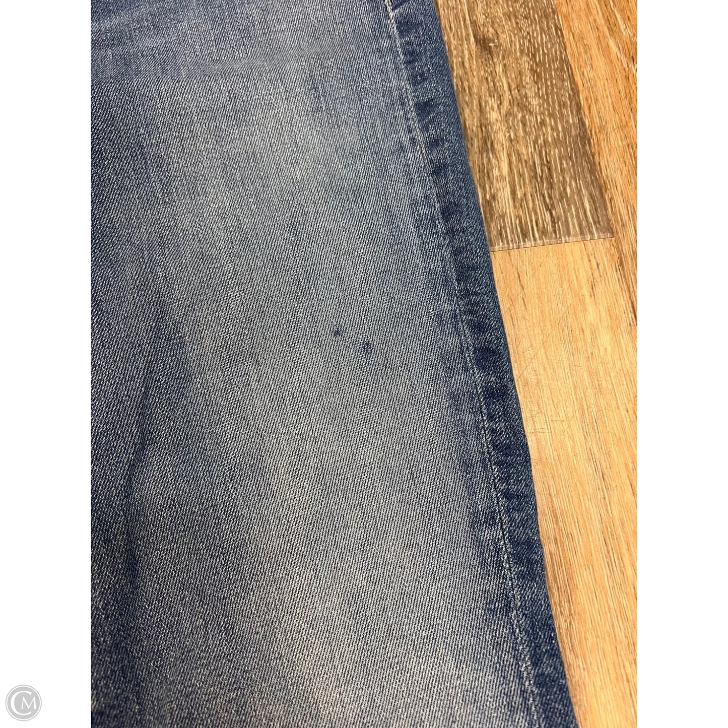 Jeans Flared By Mother In Blue Denim, Size: 4