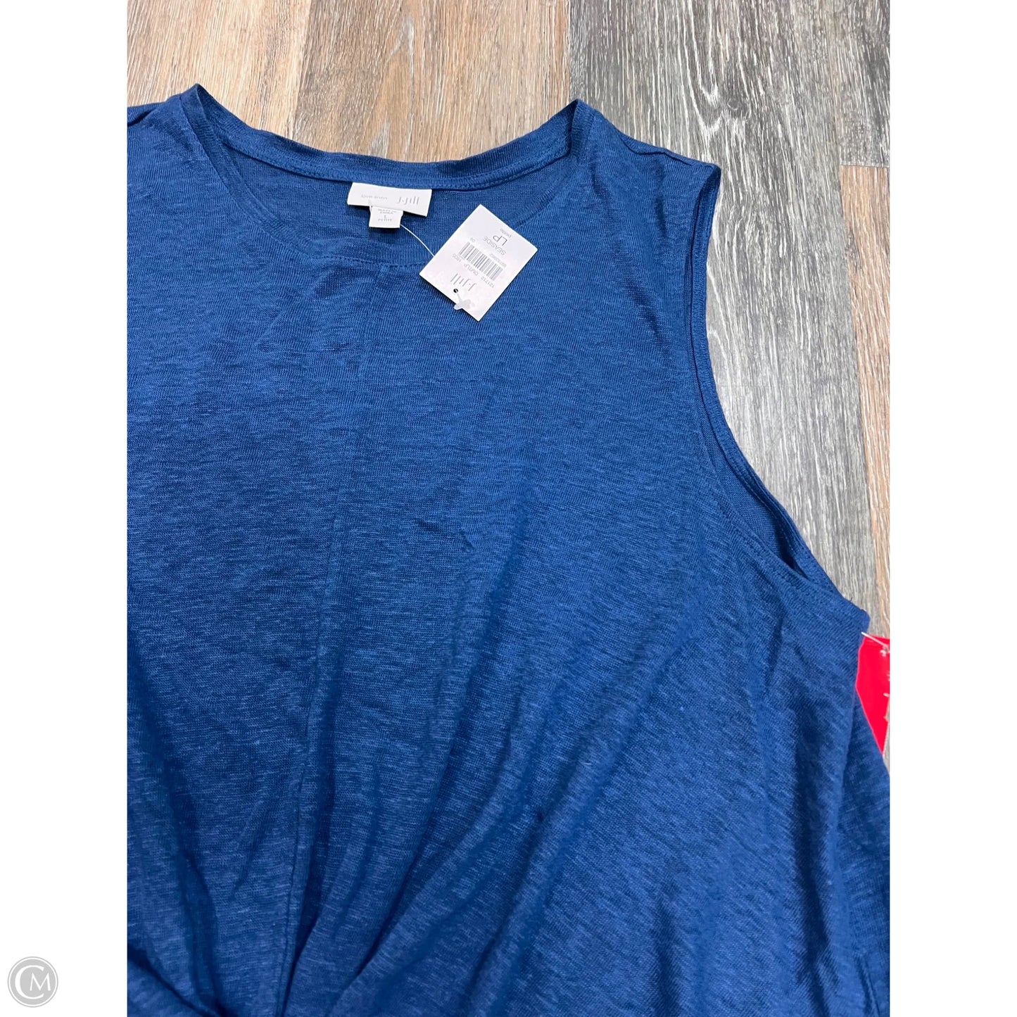 Tank Top By J. Jill In Blue, Size: Lp