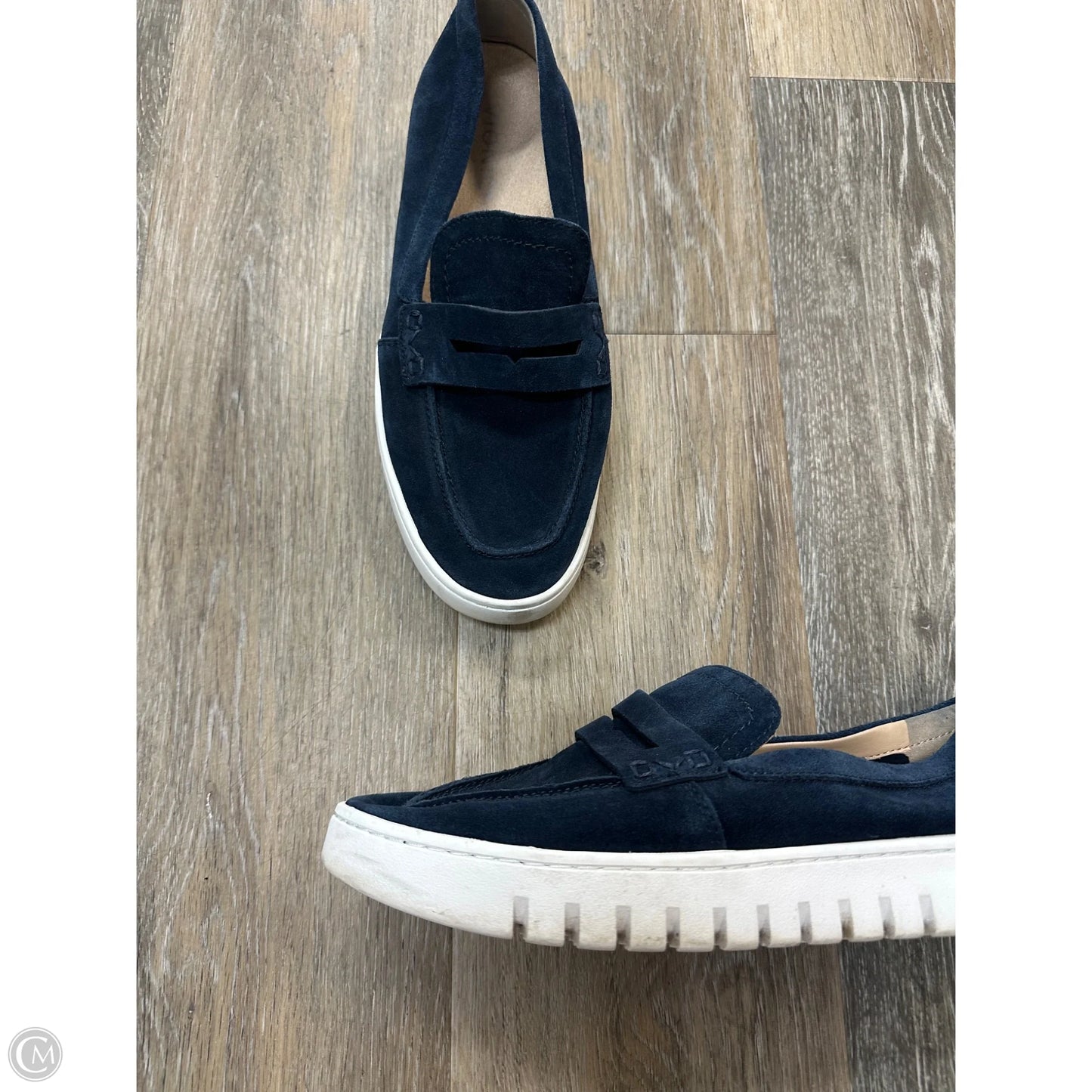 Shoes Flats By Vionic In Navy, Size: 9